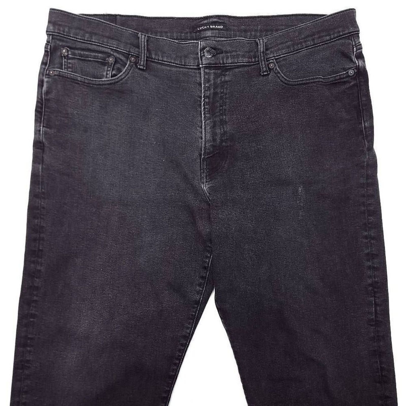 Lucky Brand Lucky Brand 363 Vintage Straight Jeans Mens 40x30 Black Size US 40 / EU 56 - 2 Thumbnail