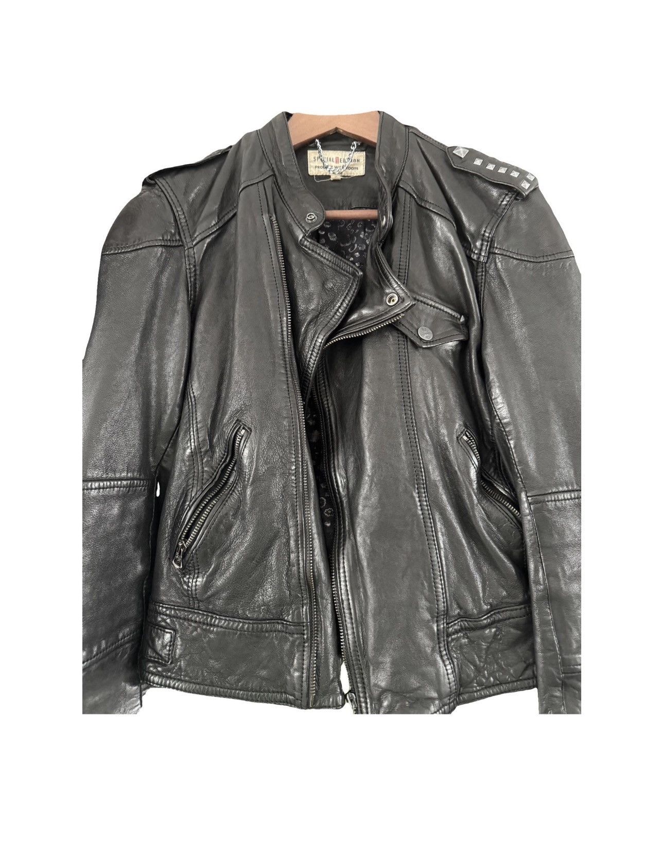 Levi's Levi’s X Roots Limited Edition Collab Leather Jacket Size S / US 4 / IT 40 - 1 Thumbnail