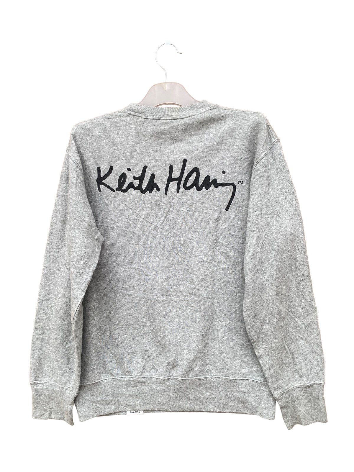 Keith Haring Keith Haring X Uniqlo Aliens Spellout Sweatshirt Size US M / EU 48-50 / 2 - 2 Thumbnail
