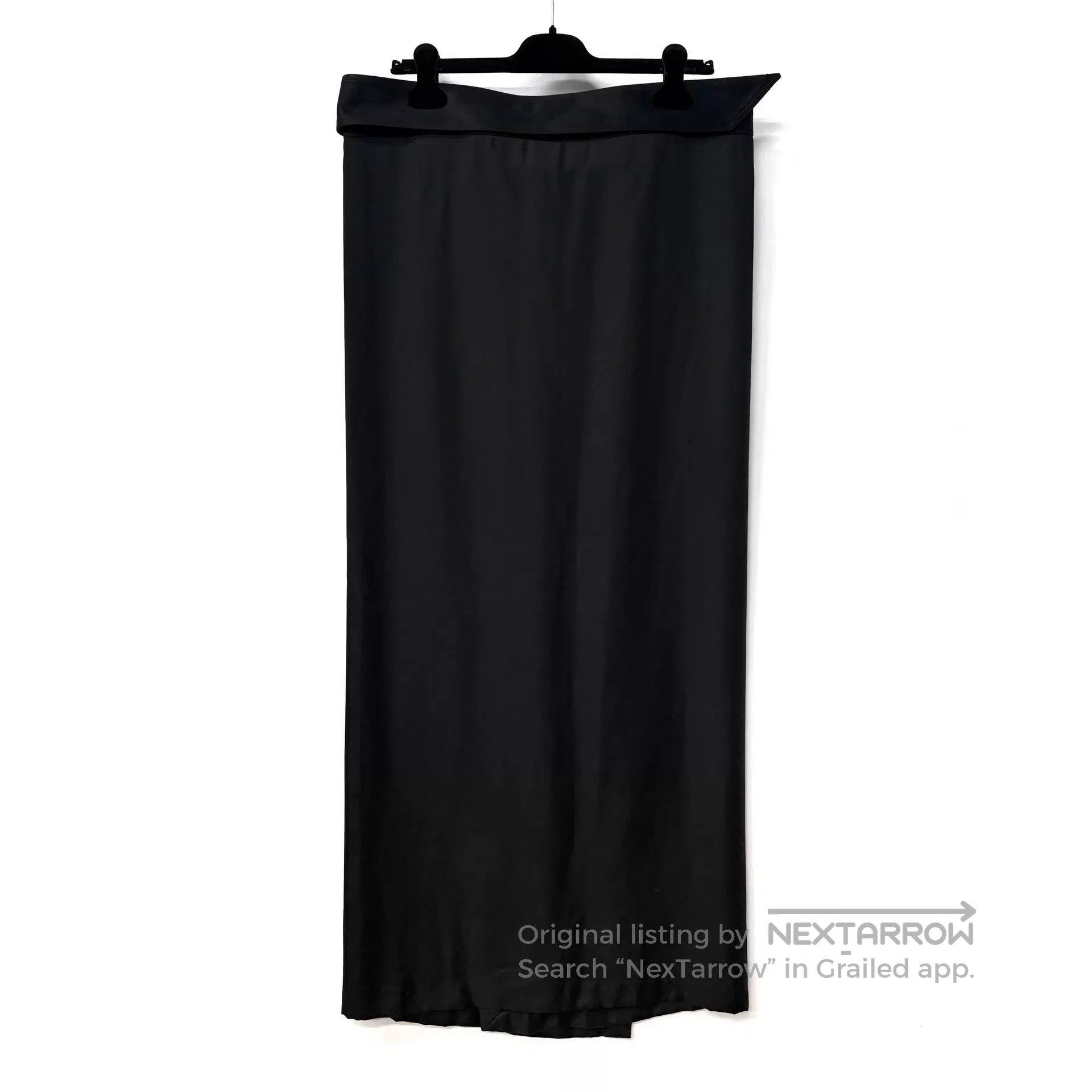 Dior Black High-Waist Flowy Skirt Size 28. Size US 28 / EU 44 - 3 Thumbnail