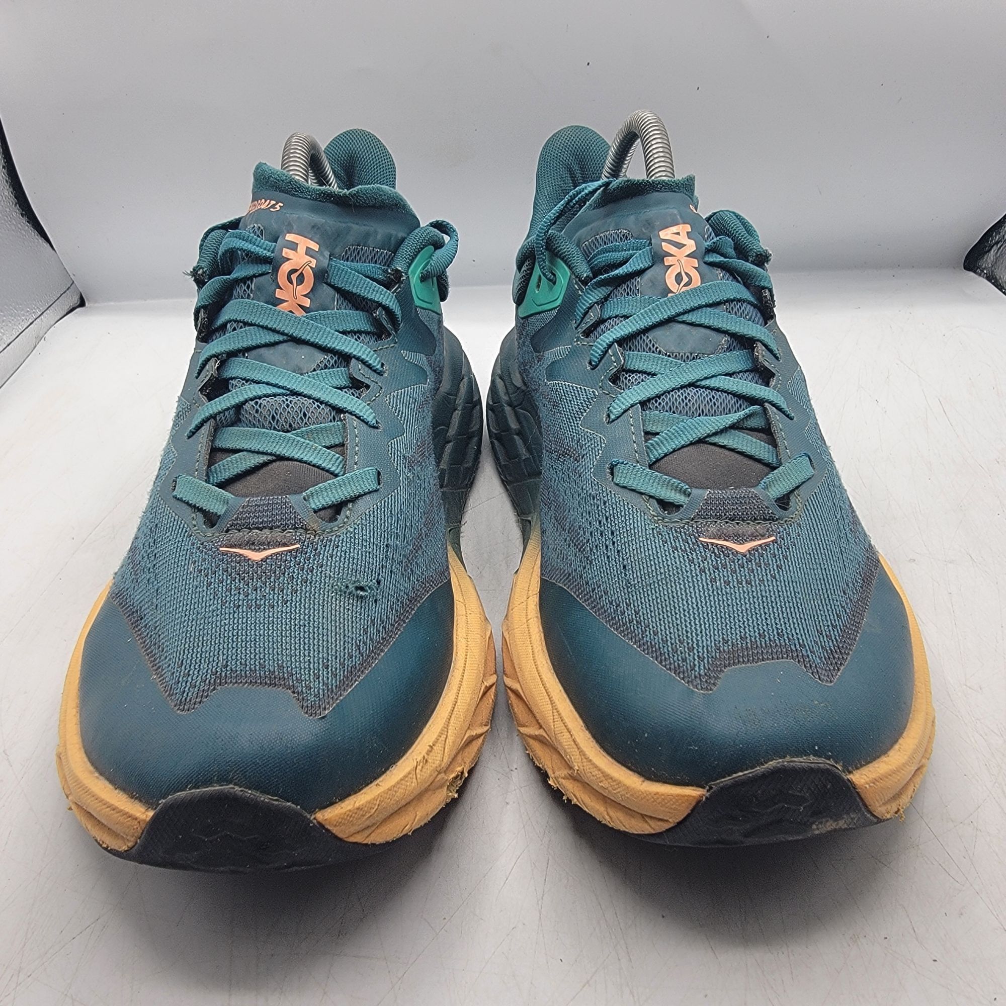 Hoka Hoka One One Speedgoat 5 GTX Womens 10 B Green Running Shoes Size US 10 / IT 40 - 14 Thumbnail