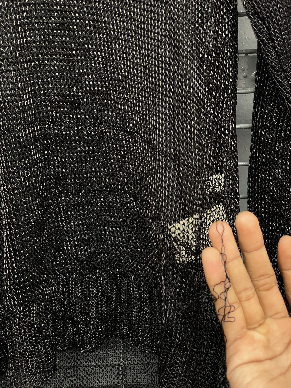 If Six Was Nine Fishnet Knitwear Style Size US S / EU 44-46 / 1 - 4 Thumbnail
