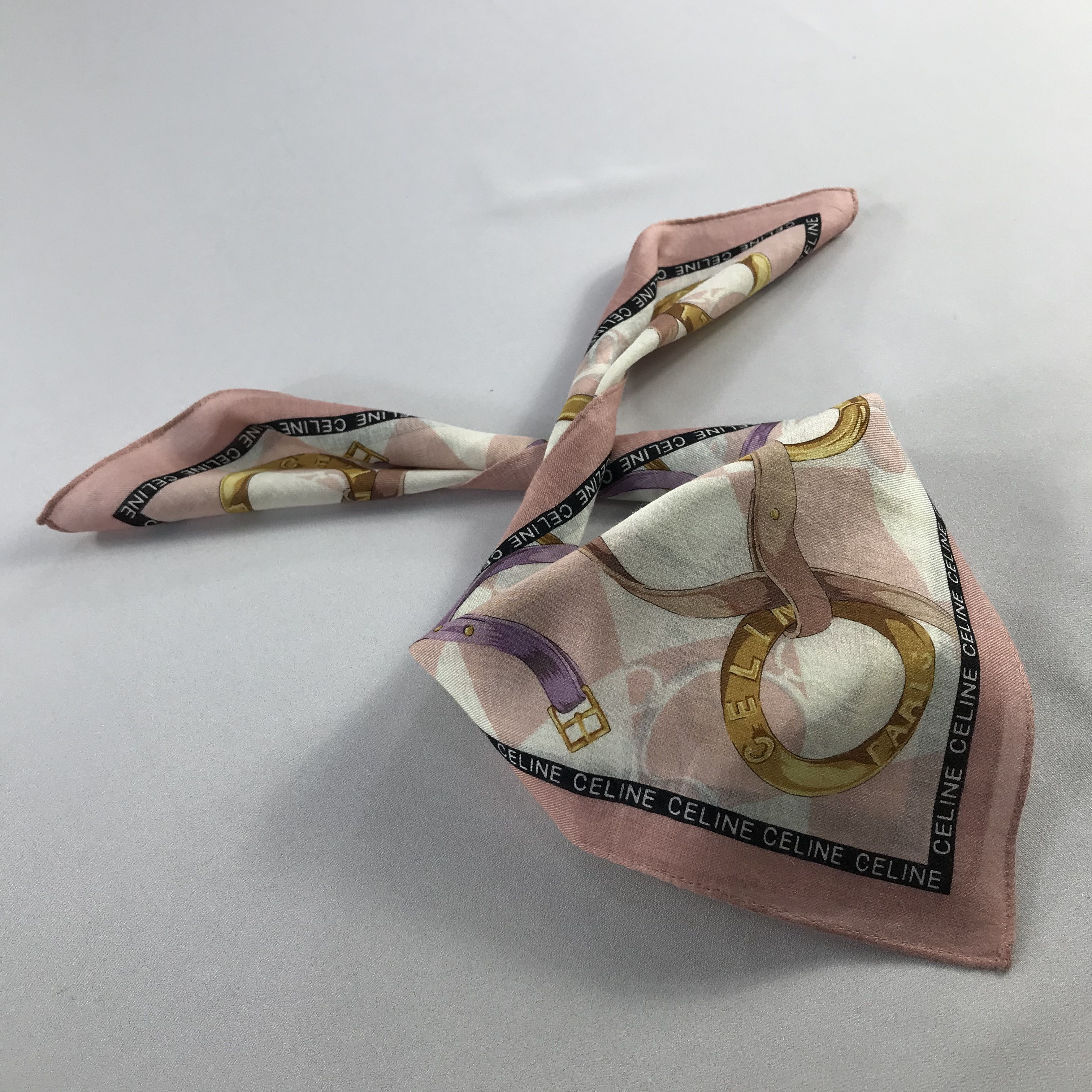 Celine Celine Handkerchief / Bandana / Neckerchief C740 Size ONE SIZE - 2 Thumbnail