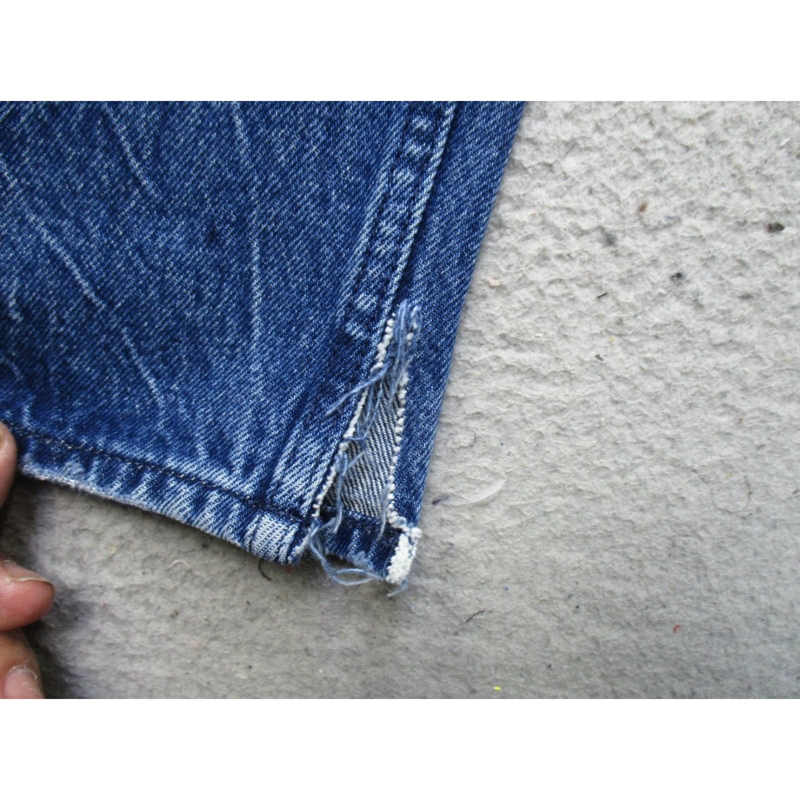 Ksubi Ksubi Wolfgang Hilite Trashed Jeans Mens 40 Blue Distressed Denim Slim Jeans Size US 40 / EU 56 - 3 Thumbnail