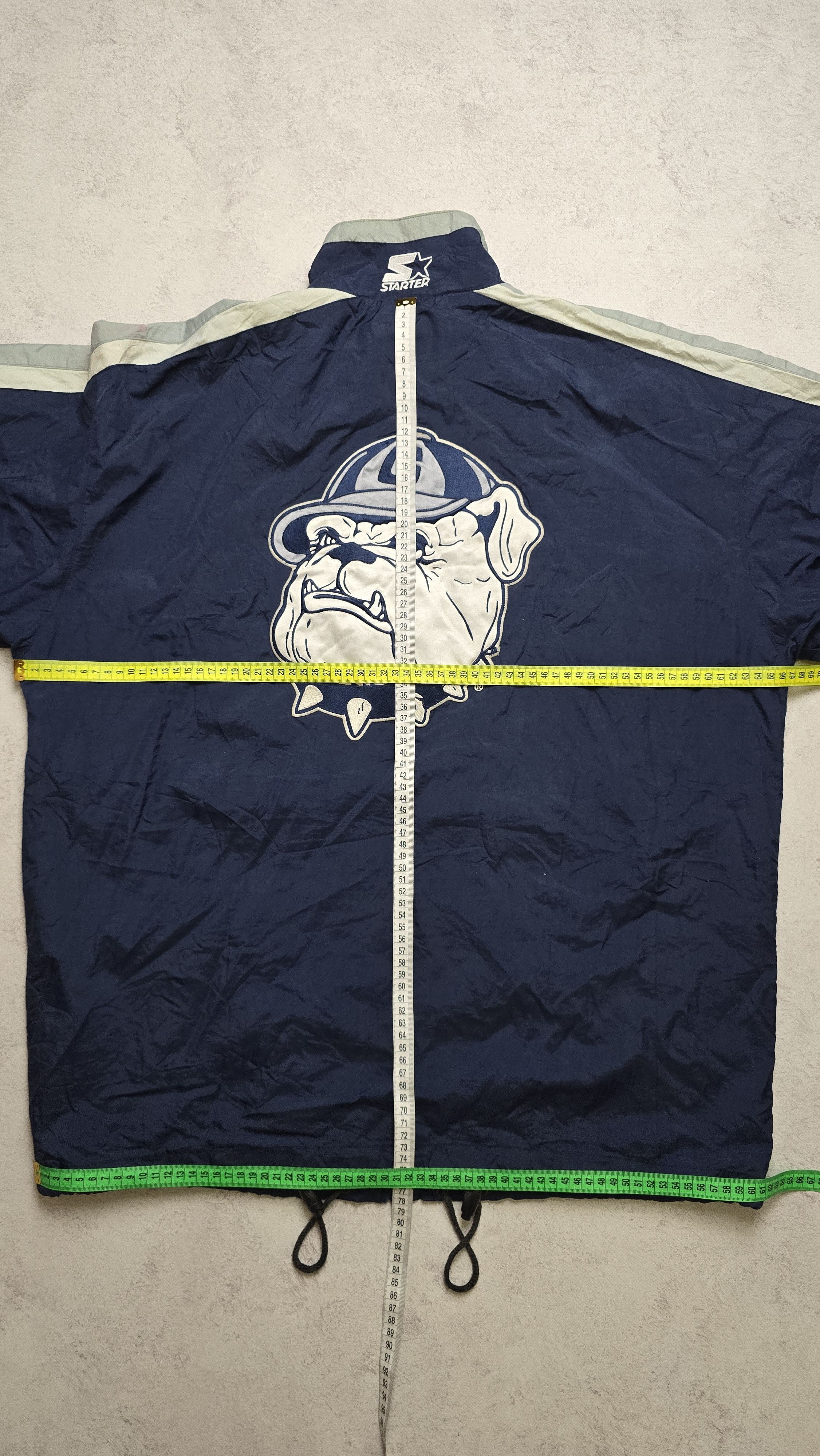 Starter Vintage 90's Starter Georgetown Hoyas Light Jacket Size US L / EU 52-54 / 3 - 4 Thumbnail