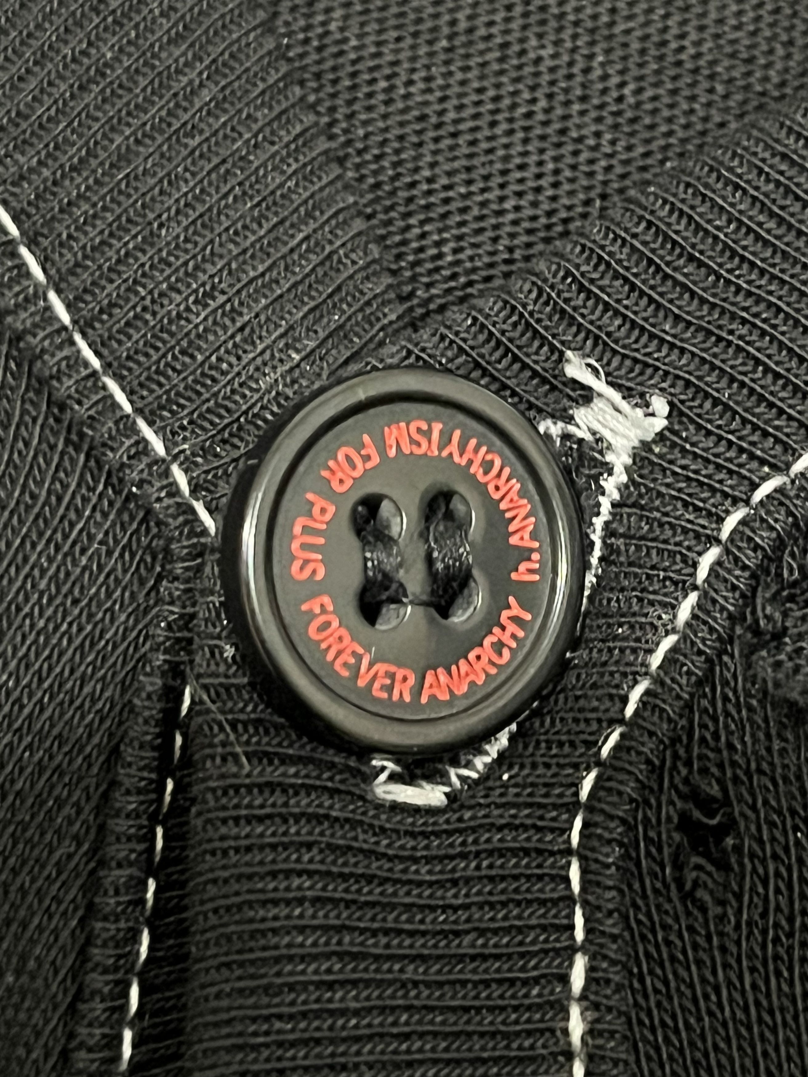 Japanese Brand H. Naoto Anarychyism For Plus Black Cardigan Size US M / EU 48-50 / 2 - 5 Thumbnail