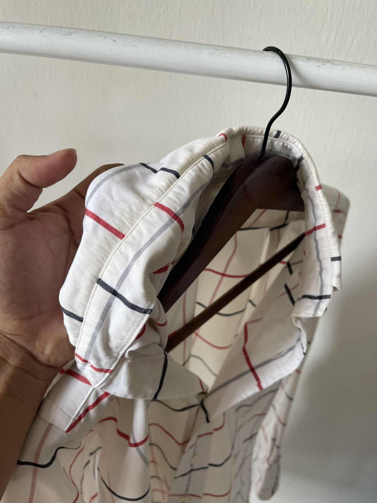 Thom Browne Thom Browne Oxford Plaid Shirt Size US M / EU 48-50 / 2 - 12 Thumbnail