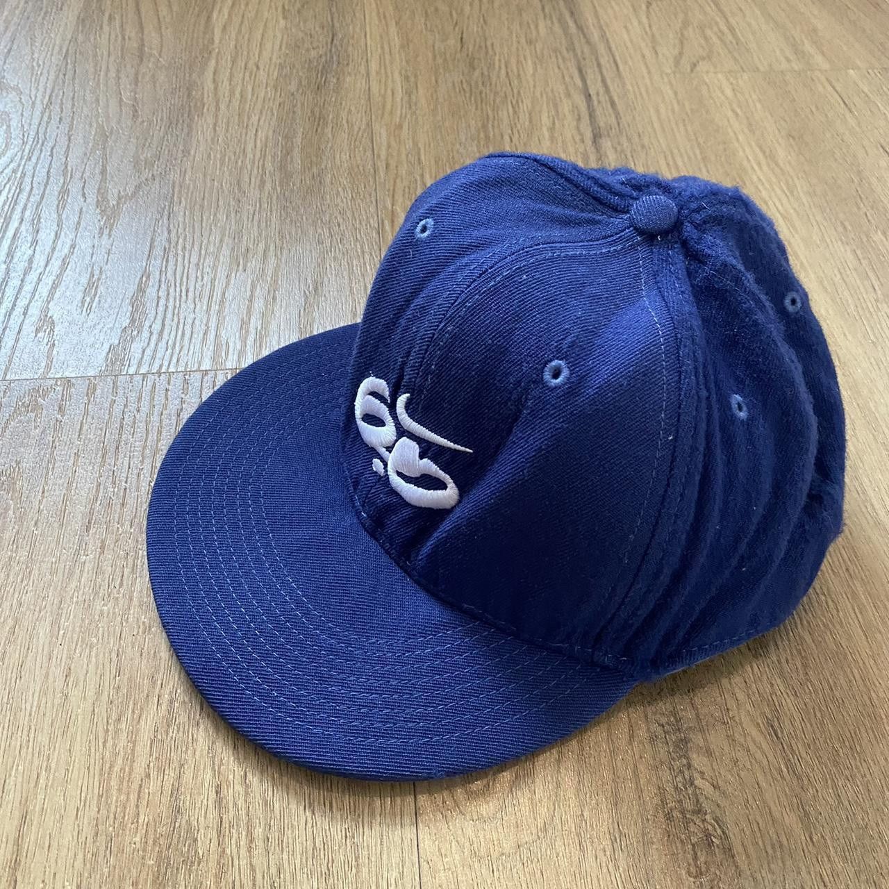 Nike Blue Nike 90 cap with white embroidered swoosh Size ONE SIZE - 2 Thumbnail