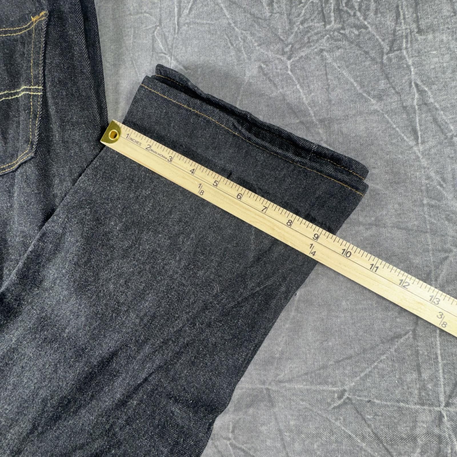 Levi's Levi's Jeans Men's 40x30 Black 501 Button Fly Size US 40 / EU 56 - 3 Thumbnail