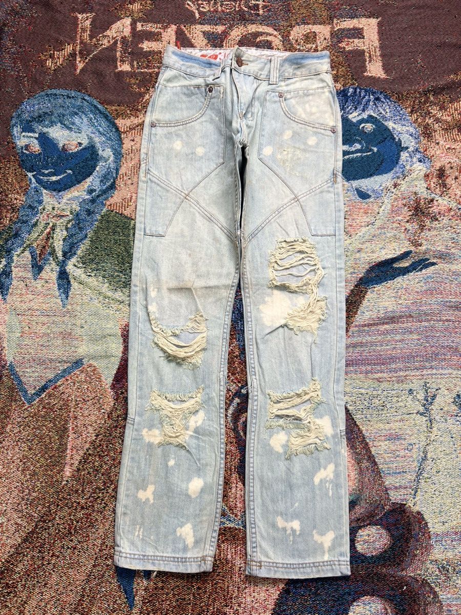Other Vintage Joneaa hand embroidered SpellOut 1971 denim Size US 30 / EU 46 - 1 Thumbnail