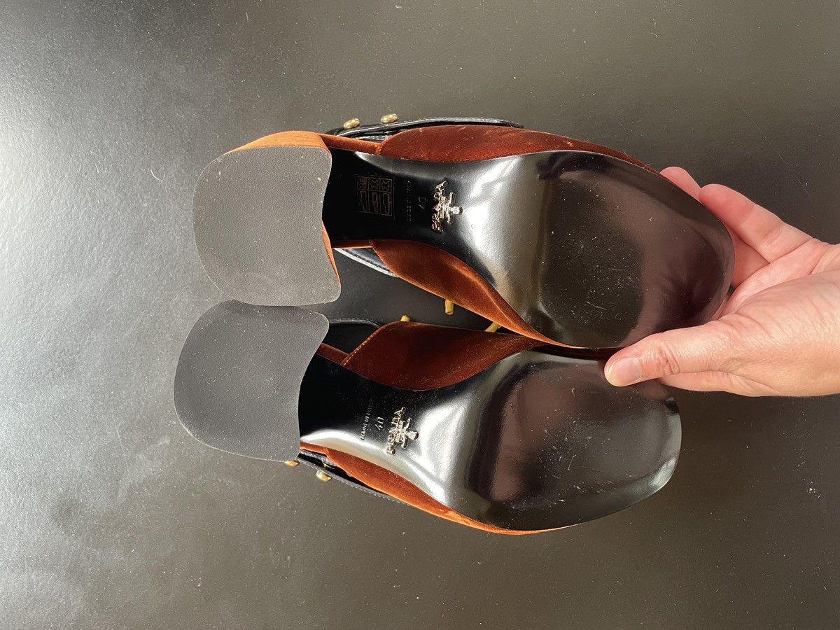 Prada Prada Velvet shoes size 40 Size US 10 / IT 40 - 11 Thumbnail