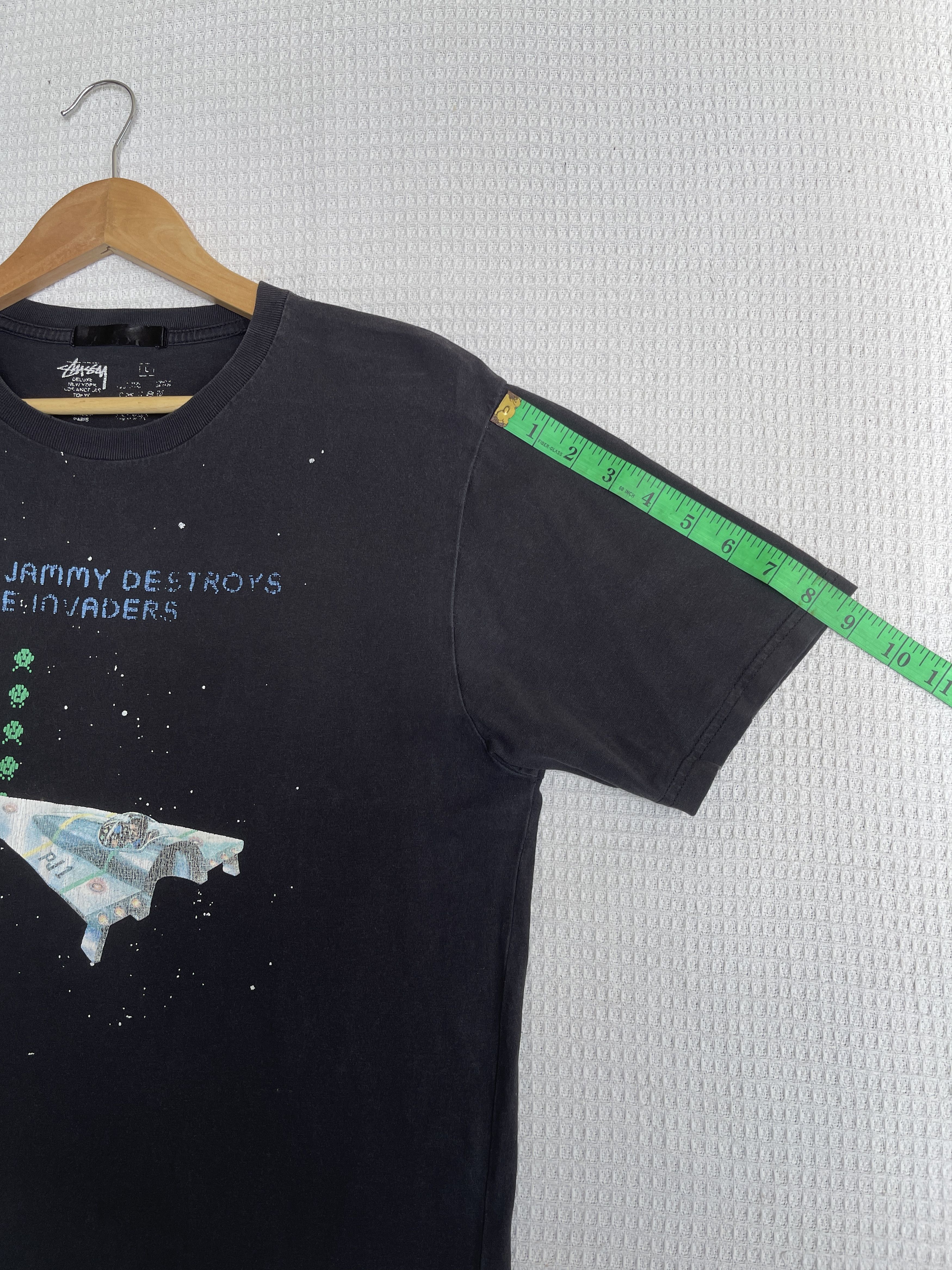 Rap Tees Last Drop🔥Rare🔥Vtg STUSSY x Prince Jammy Sun Faded T-Shirt Size US L / EU 52-54 / 3 - 13 Thumbnail