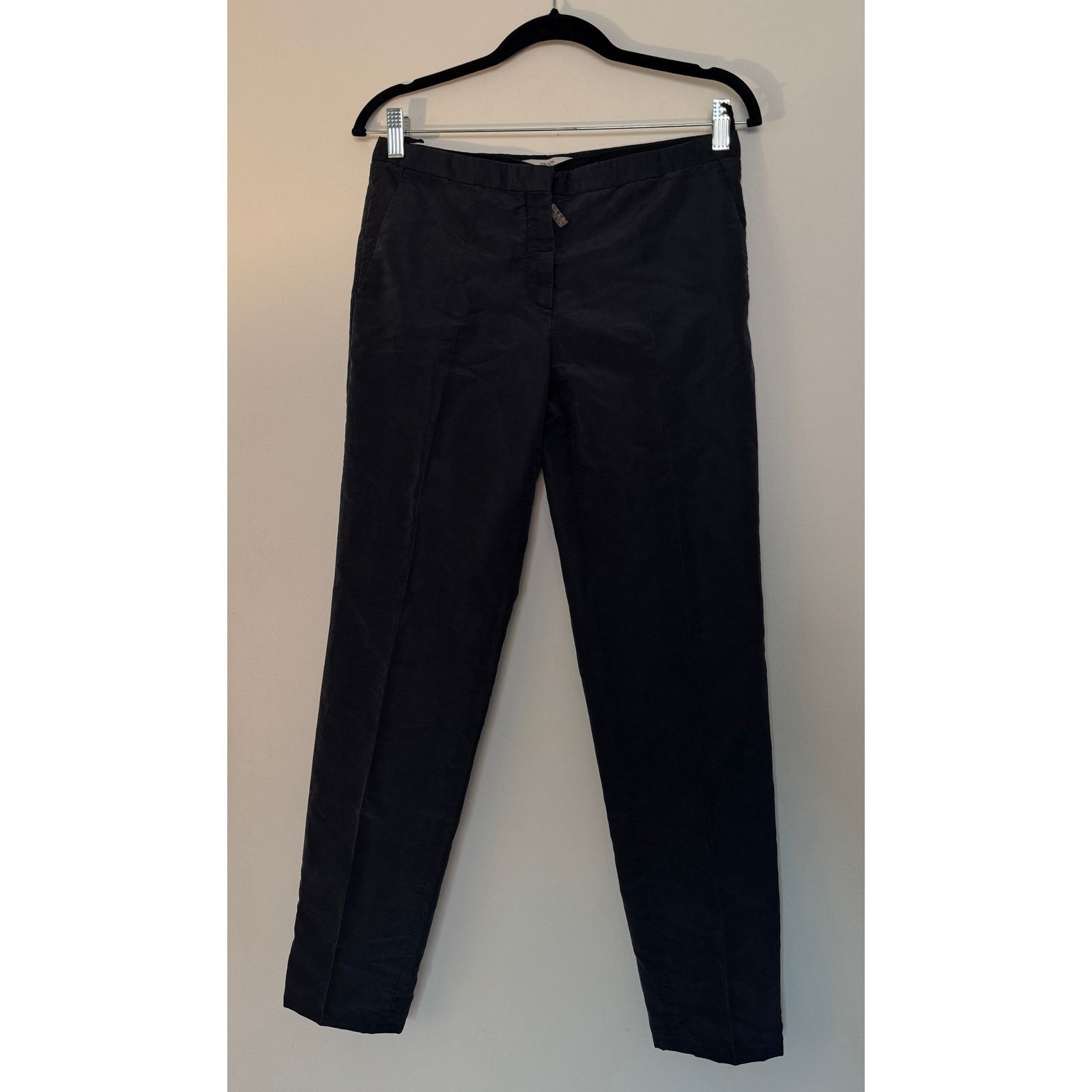 Prada Prada Polyester Spandex Straight Slacks Black Size US 32 / EU 48 - 2 Thumbnail