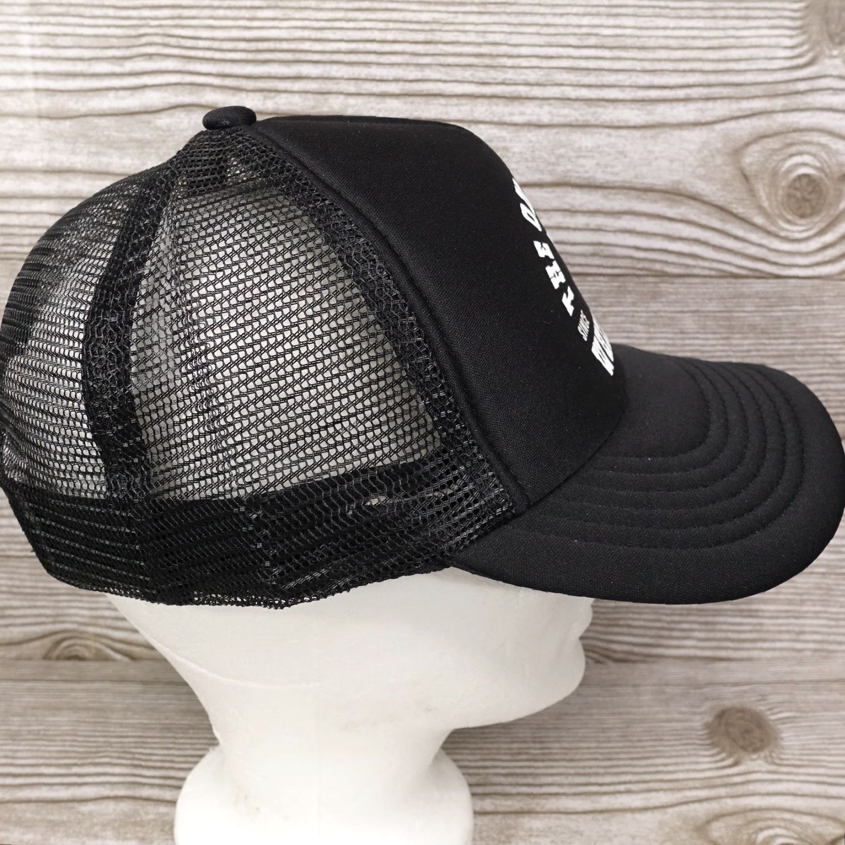 Vintage Wheelhouse Downtown St Louis The Only Party Logo Hat Trucker Snapback Adjustable Unisex Adults Black Size ONE SIZE - 6 Thumbnail
