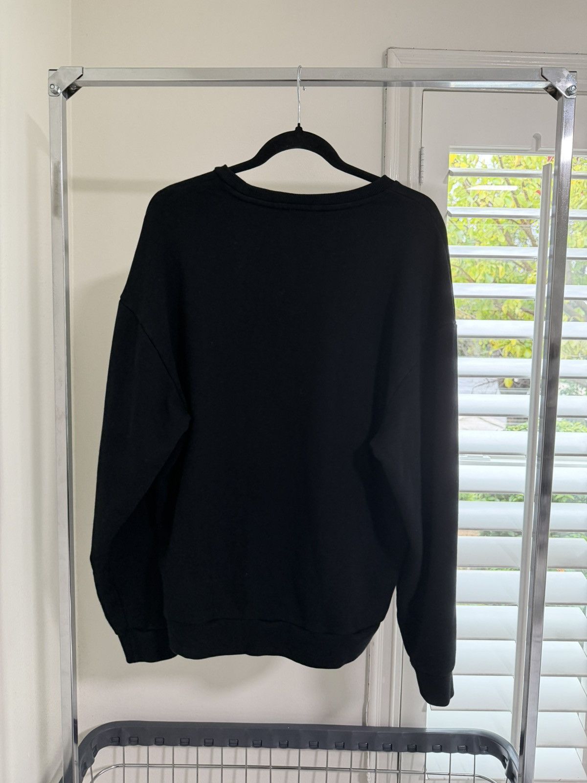 Alo Alo Yoga Black Crewneck Sweatshirt Size S Minimal Logo Size US S / EU 44-46 / 1 - 2 Thumbnail
