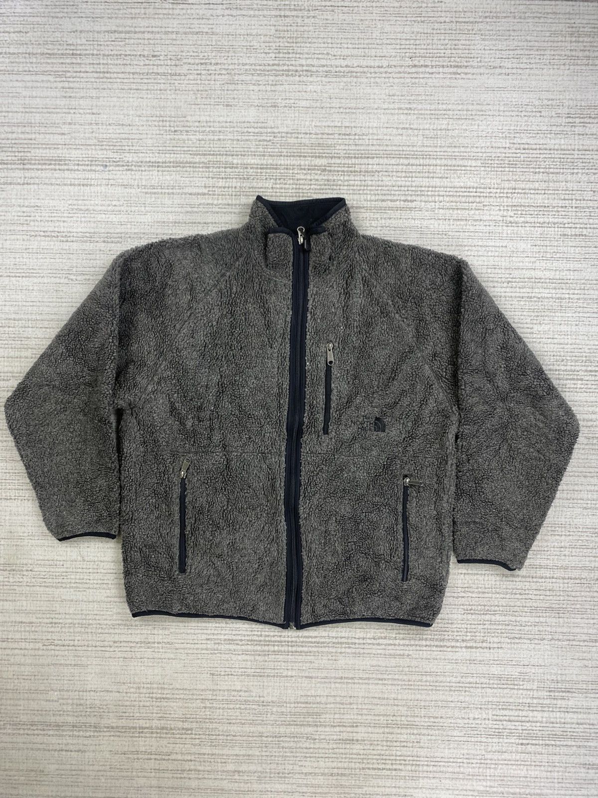 The North Face × Vintage Vintage 90s The North Face Japan Fleece Zipper Jacket Size US M / EU 48-50 / 2 - 1 Thumbnail