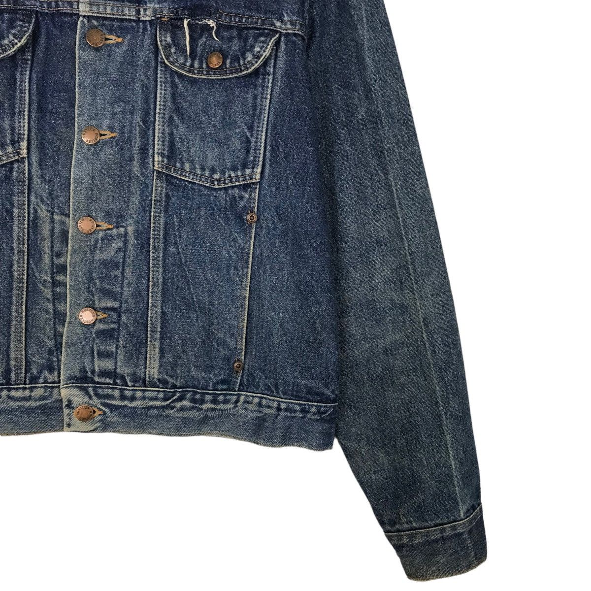 Rustler 🔥1980s RUSTLER DENIM TRUCKER JACKET MADE IN USA Size US M / EU 48-50 / 2 - 5 Thumbnail