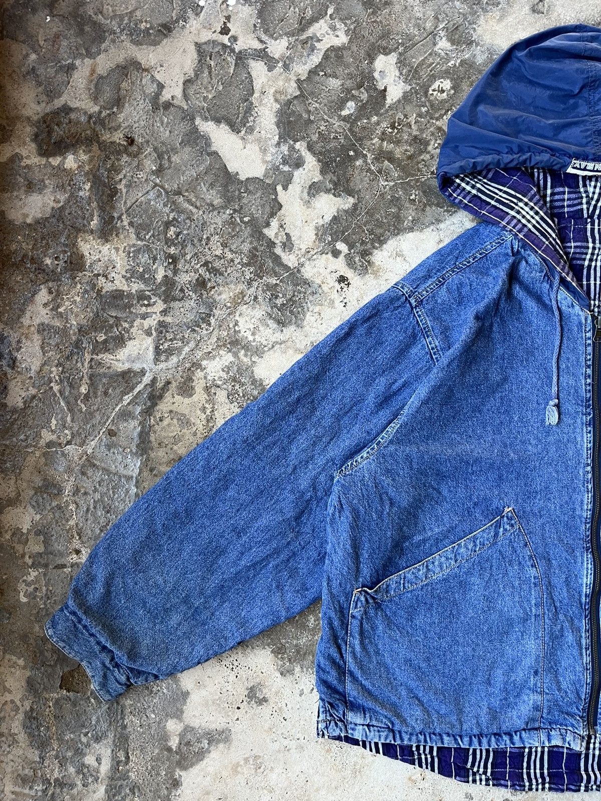 Japanese Brand × Vintage Unionbay reversible bomber jacket Size US XL / EU 56 / 4 - 4 Thumbnail