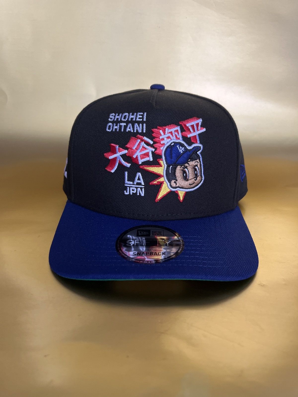 New Era LA Dodgers Shohei Ohtani Chrom/Blue 9fifty Curve A-Frame