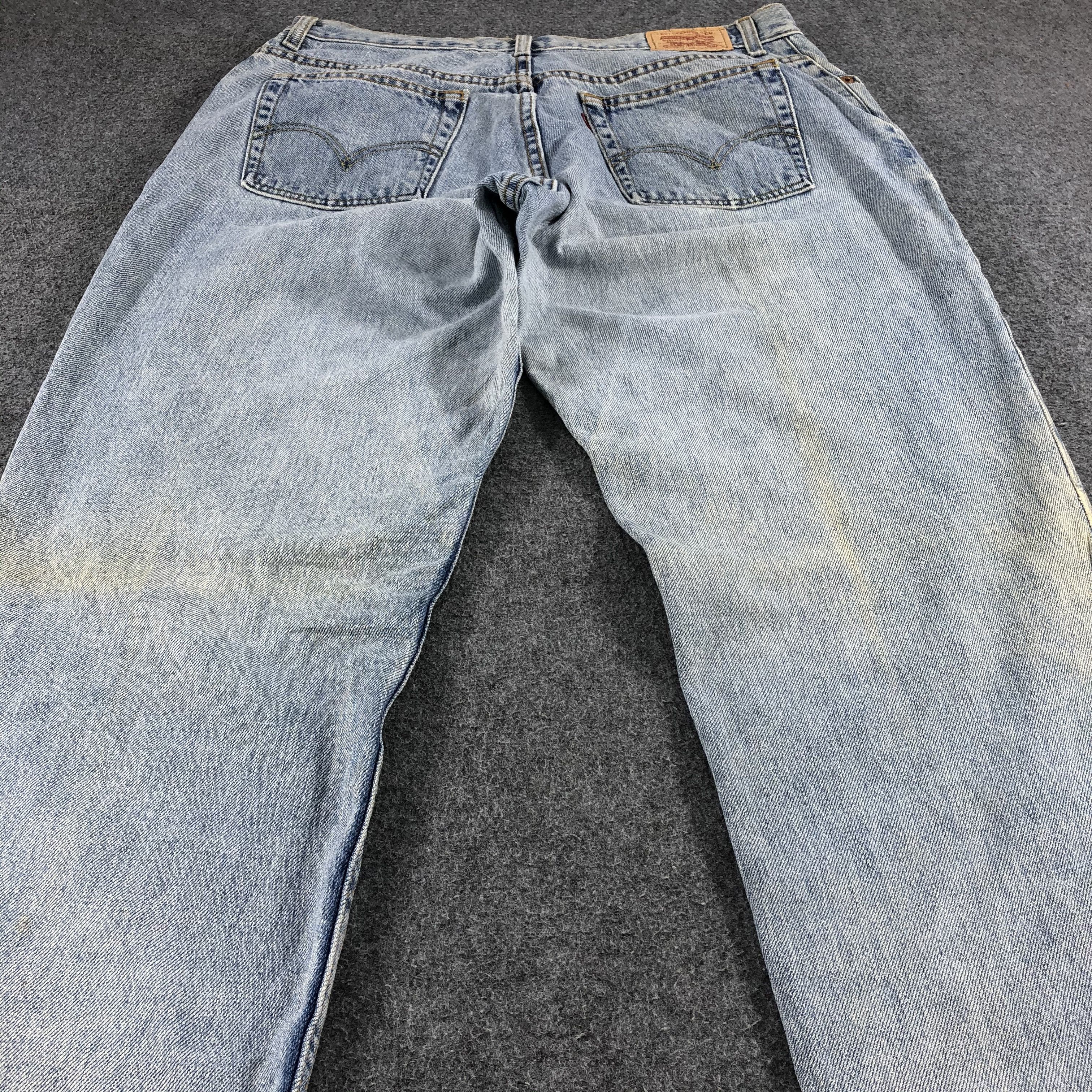 Levi's Vintage Light Wash Levis 550 Jeans-J1268 Size US 35 - 4 Thumbnail