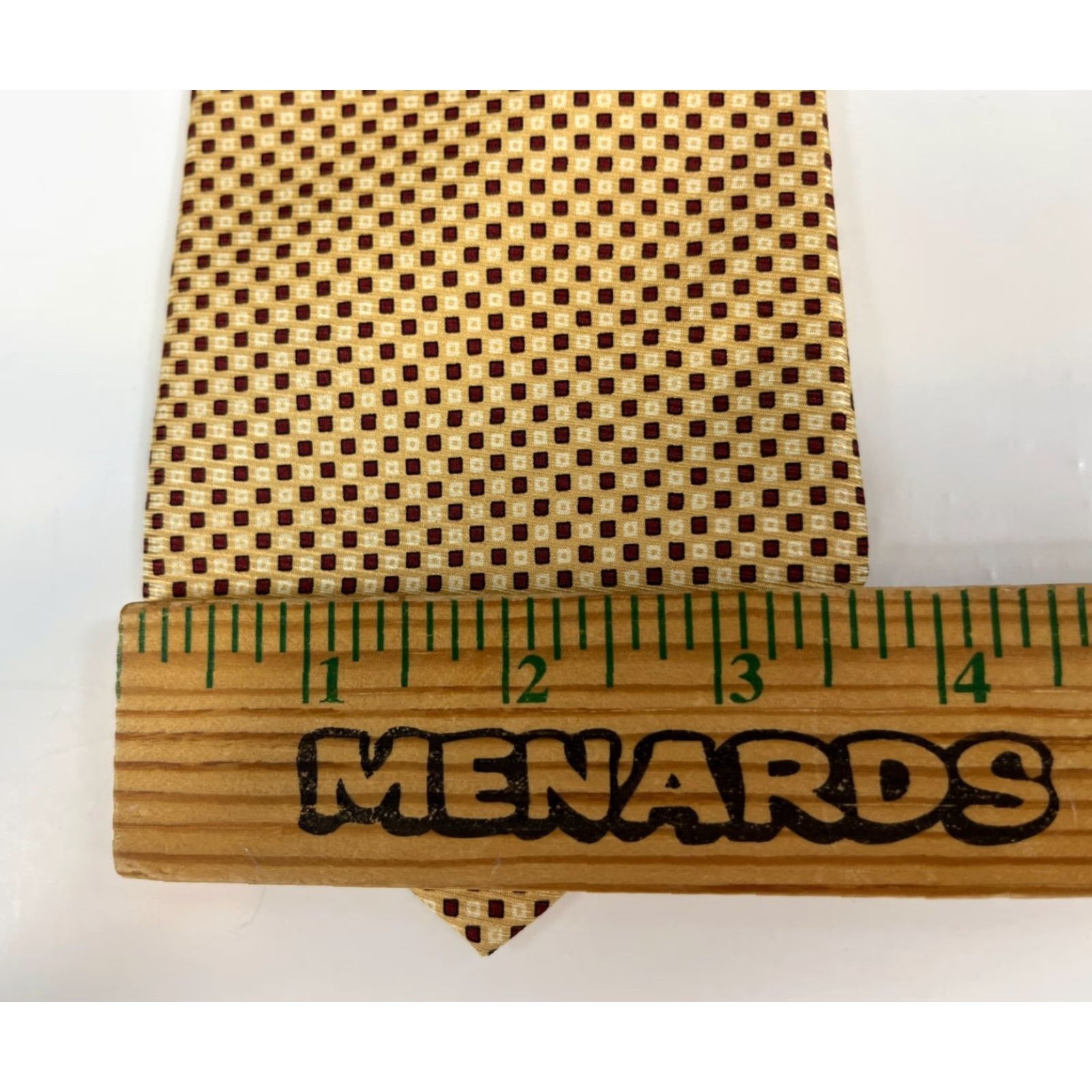 Brooks Brothers Brooks Brothers Makers Silk Tie Check Men’s Silk Tie Yellow 56" Wide Pre-owned in great condition 3.75" USA Mens Silk Tie Size ONE SIZE - 8 Thumbnail