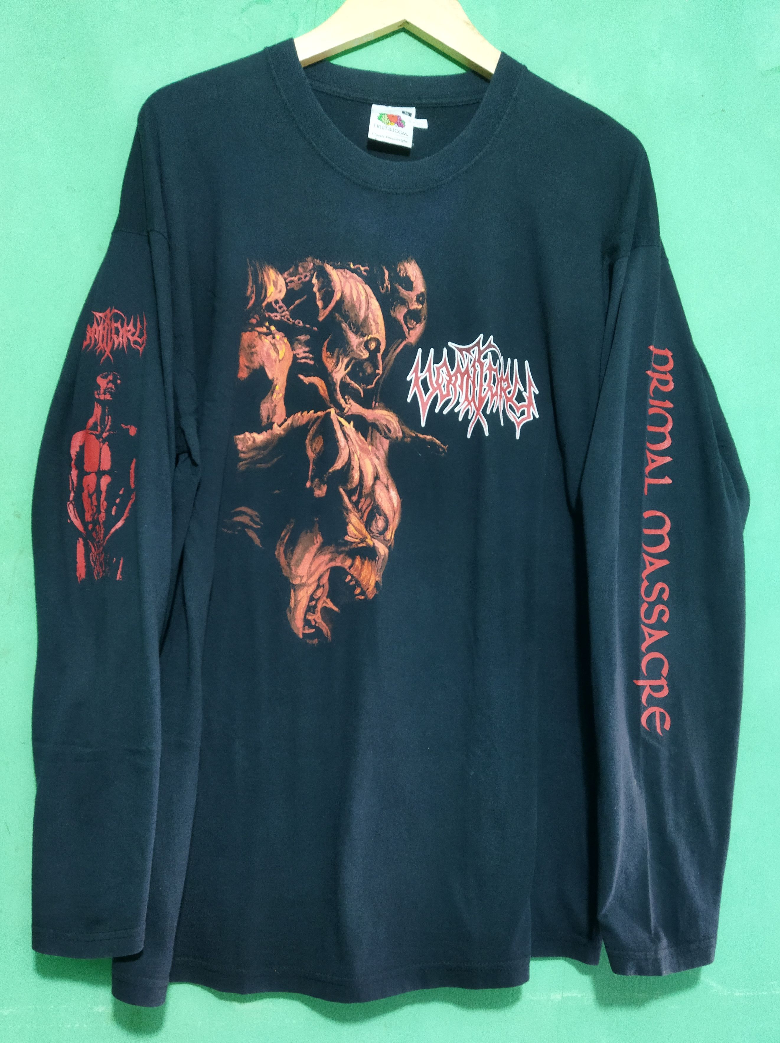 Band Tees Vintage Vomitory No Mercy Festivals 2004 LS 4 side rare Size US XL / EU 56 / 4 - 1 Thumbnail