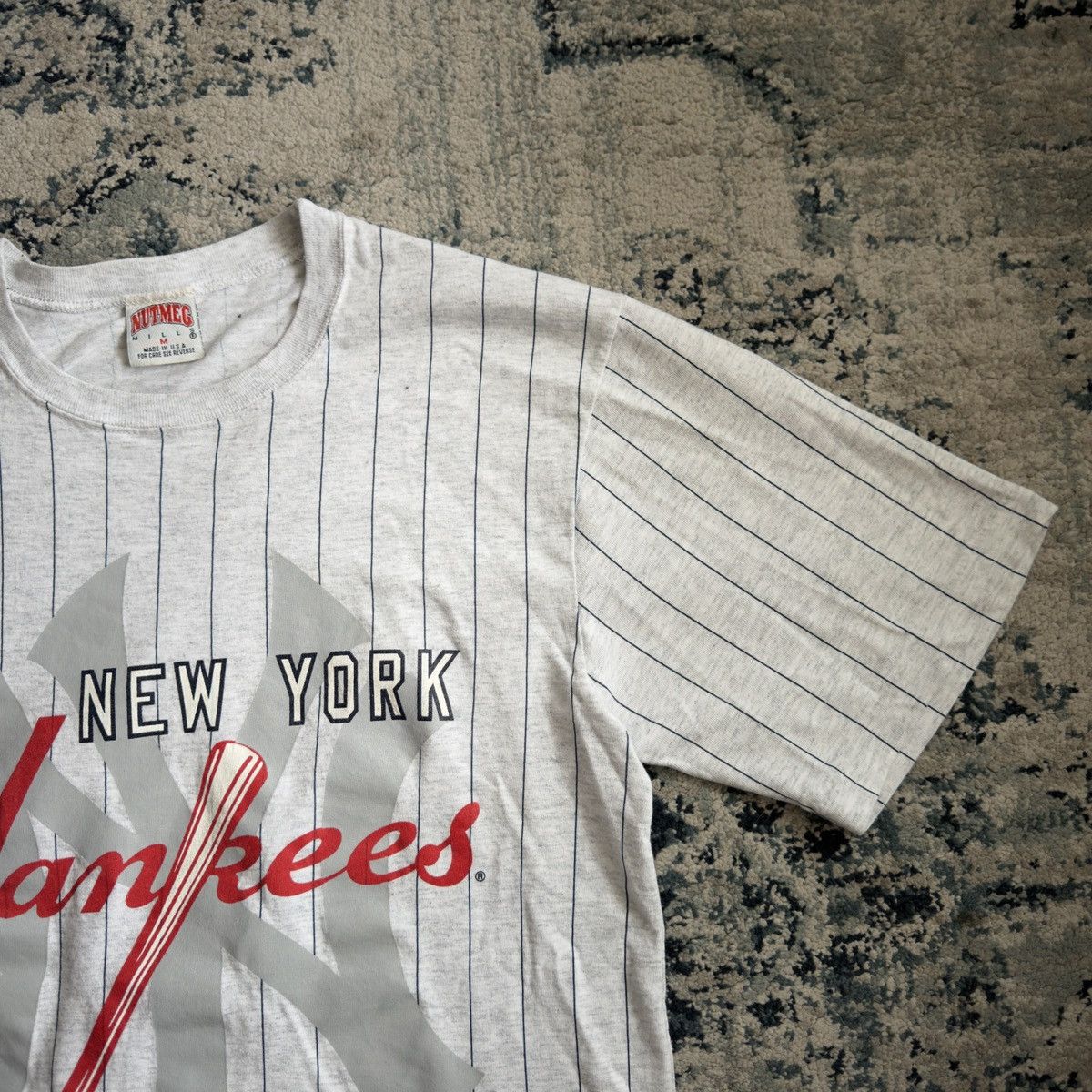 New York Yankees × Vintage Made in USA Vintage New York Yankees Tee Size US XXS / EU 40 - 4 Thumbnail