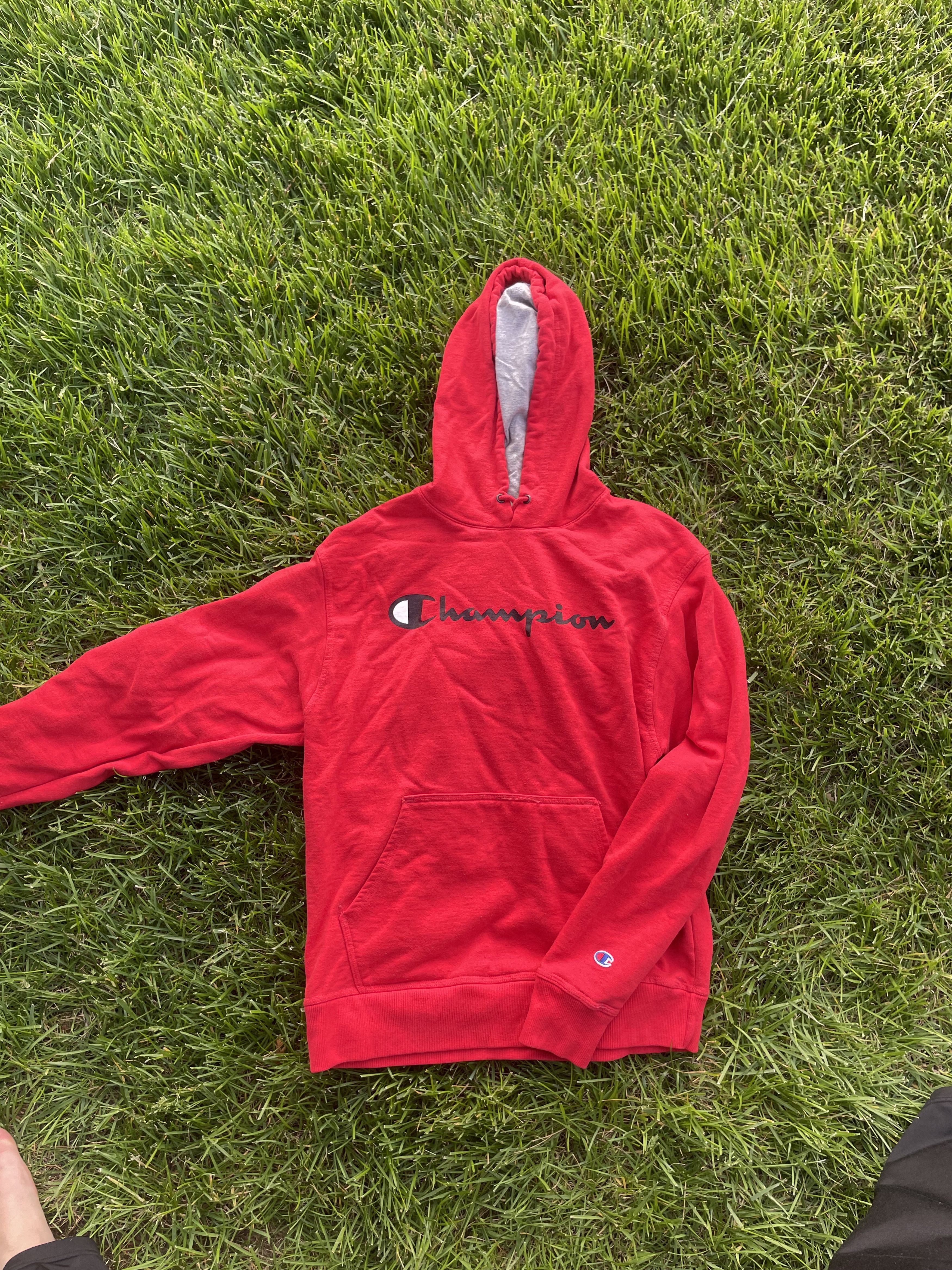 Champion Red Champion Hoodie Size US M / EU 48-50 / 2 - 1 Thumbnail