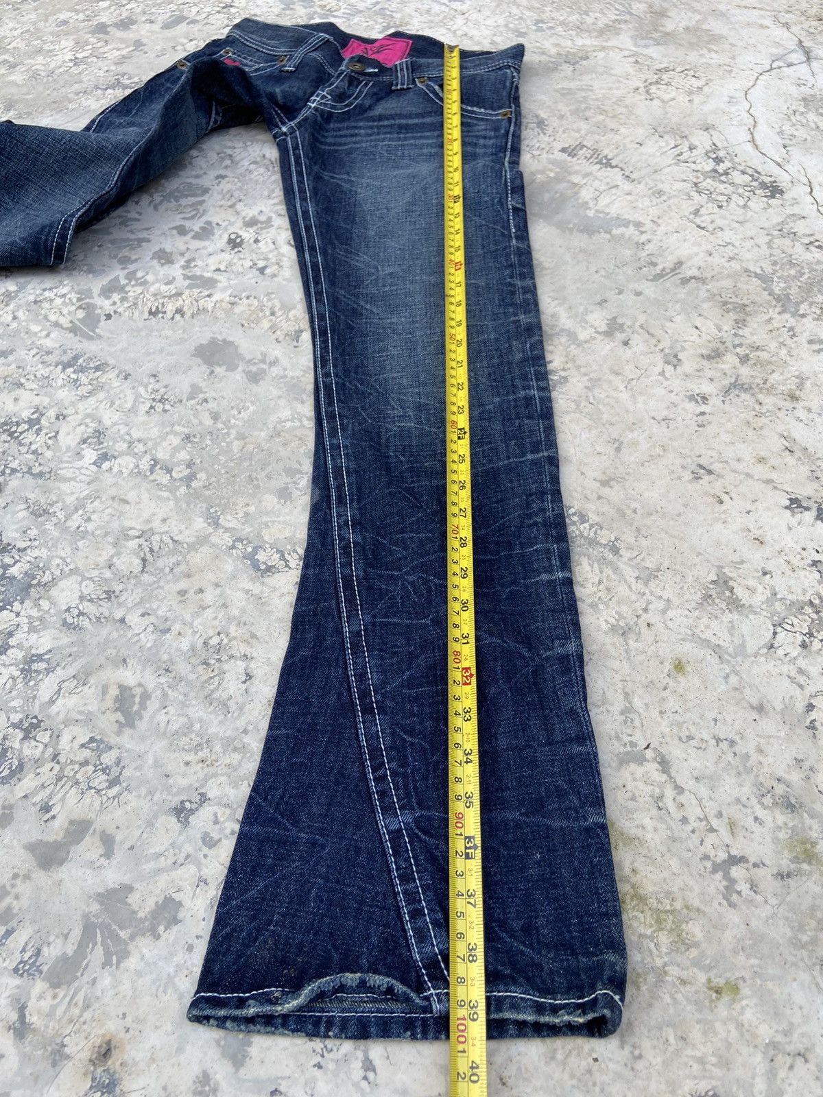Beauty Beast × Hysteric Glamour × Japanese Brand Vence denim pants flare seritionaries Size 28" / US 6 / IT 42 - 15 Thumbnail