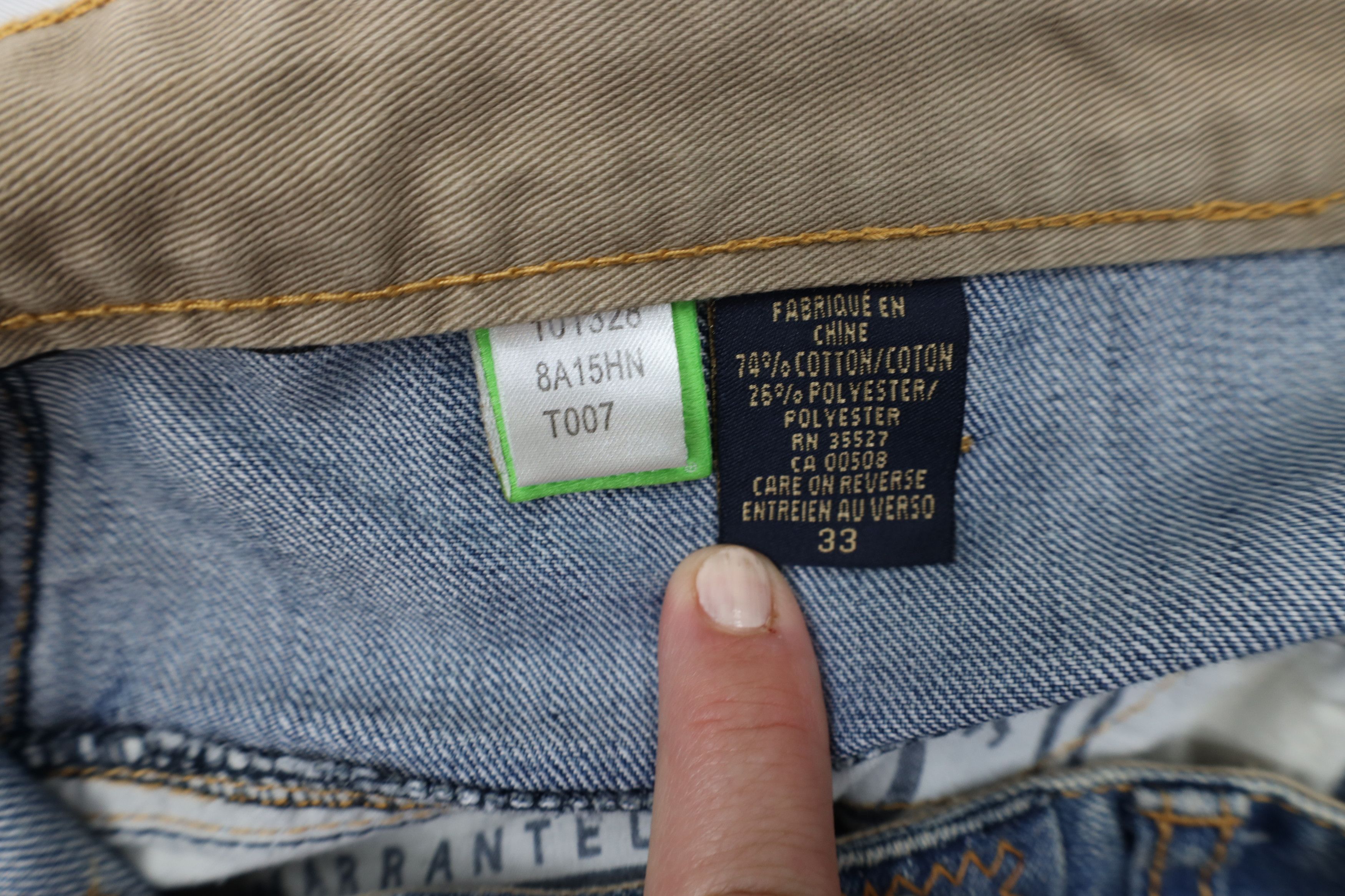 Marithe + Francois Girbaud Deadstock Vintage 90s Marithe Francois Girbaud Denim Shorts Size US 32 / EU 48 - 9 Thumbnail