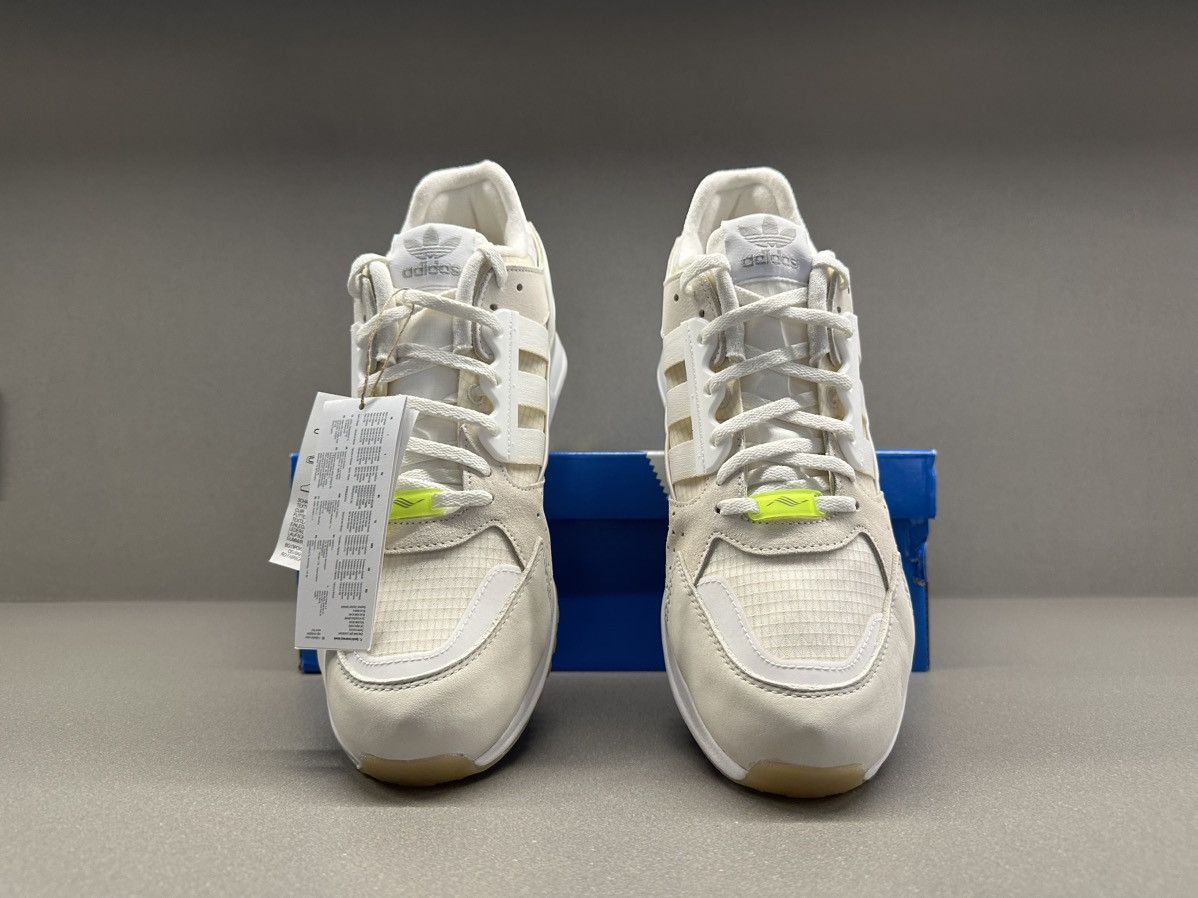 Adidas Adidas ZX 10000 Triple White Size US 10 / EU 43 - 4 Thumbnail