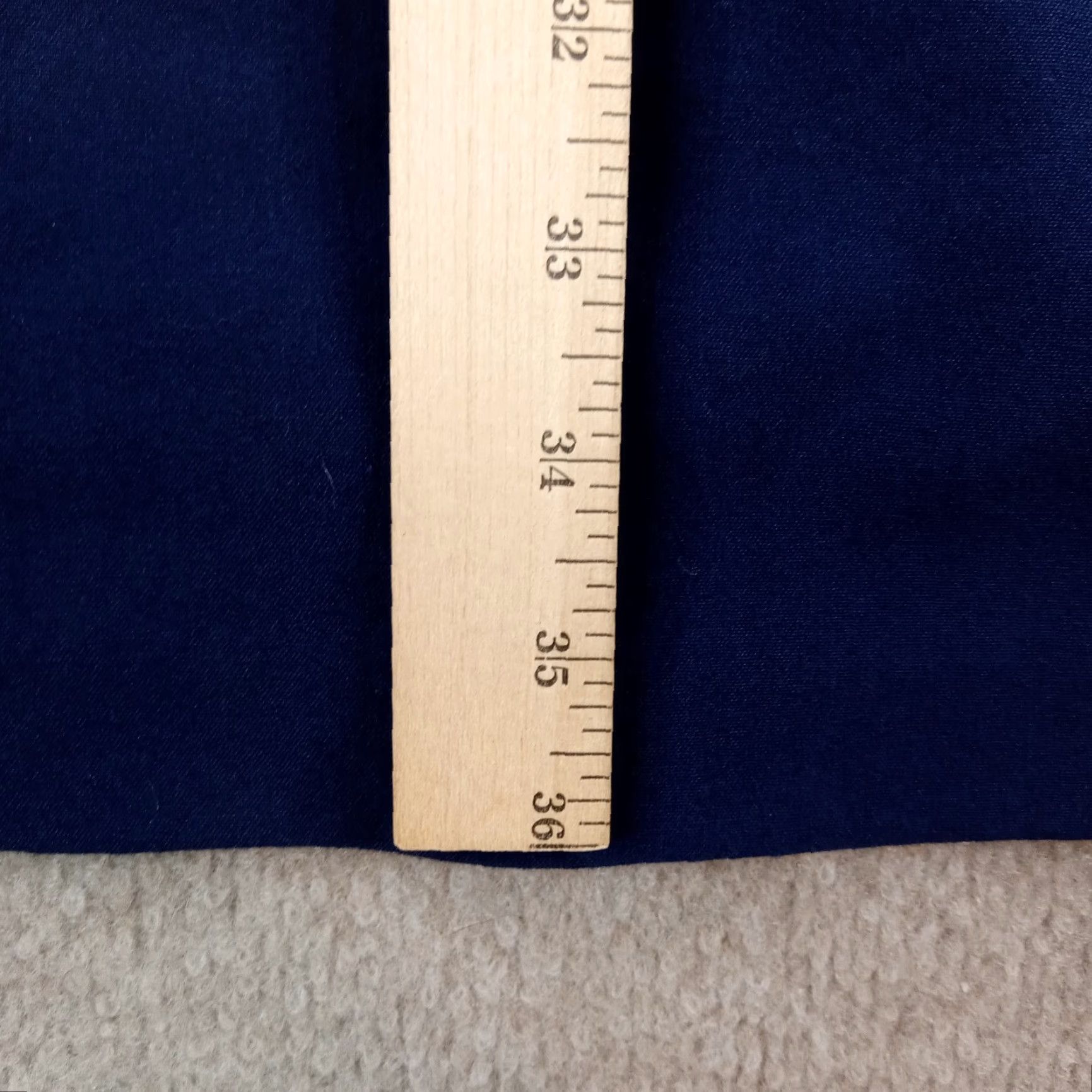 Vince Camuto Vince Camuto Dress Womens Size 4 Blue Short Sleeve Fitted Stretch Pockets Size 27" / US 4 / IT 40 - 3 Thumbnail