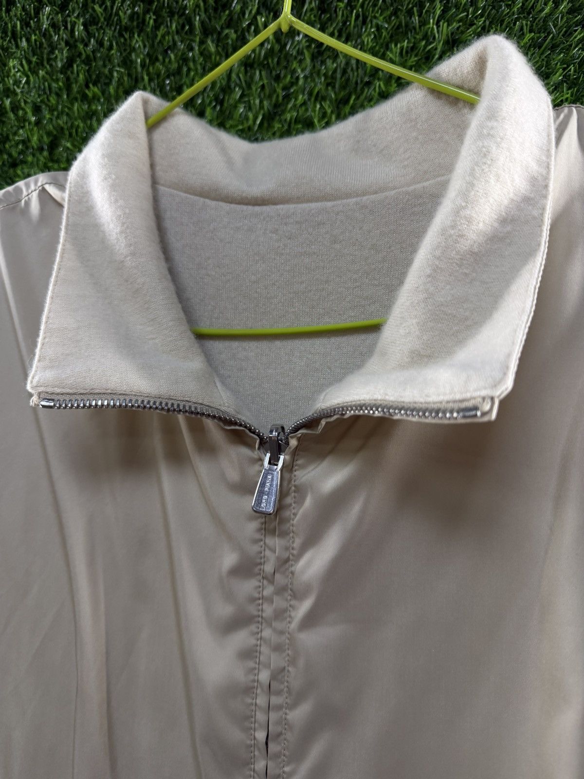Loro Piana Loro Piana Reversible Bomber Jacket Nylon /Cashmere Vintage Size US L / EU 52-54 / 3 - 5 Thumbnail