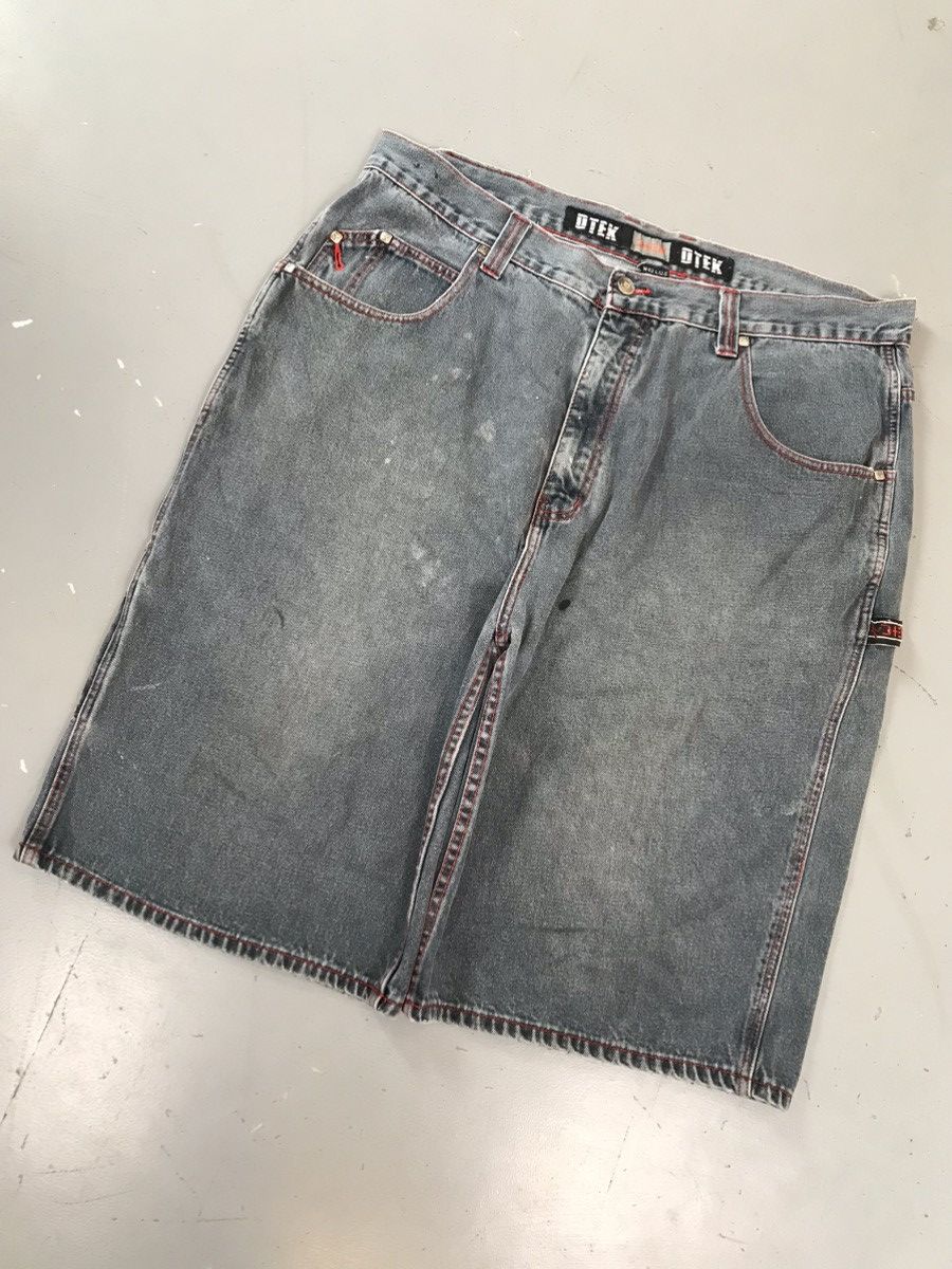 JNCO × Vintage Vintage dtek denim short Size US 41 - 4 Thumbnail