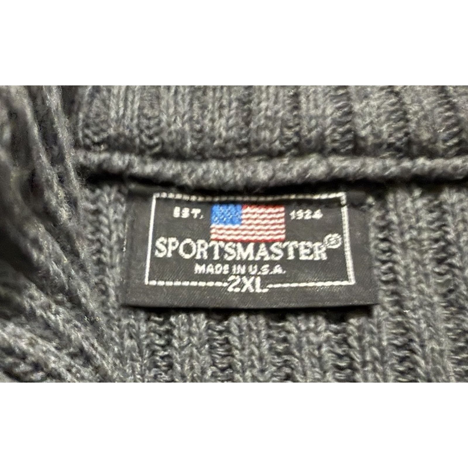 Other NWT GM Logo Sportsmaster Knitted Vest Made USA 100% Cotton Size US XXL / EU 58 / 5 - 4 Thumbnail