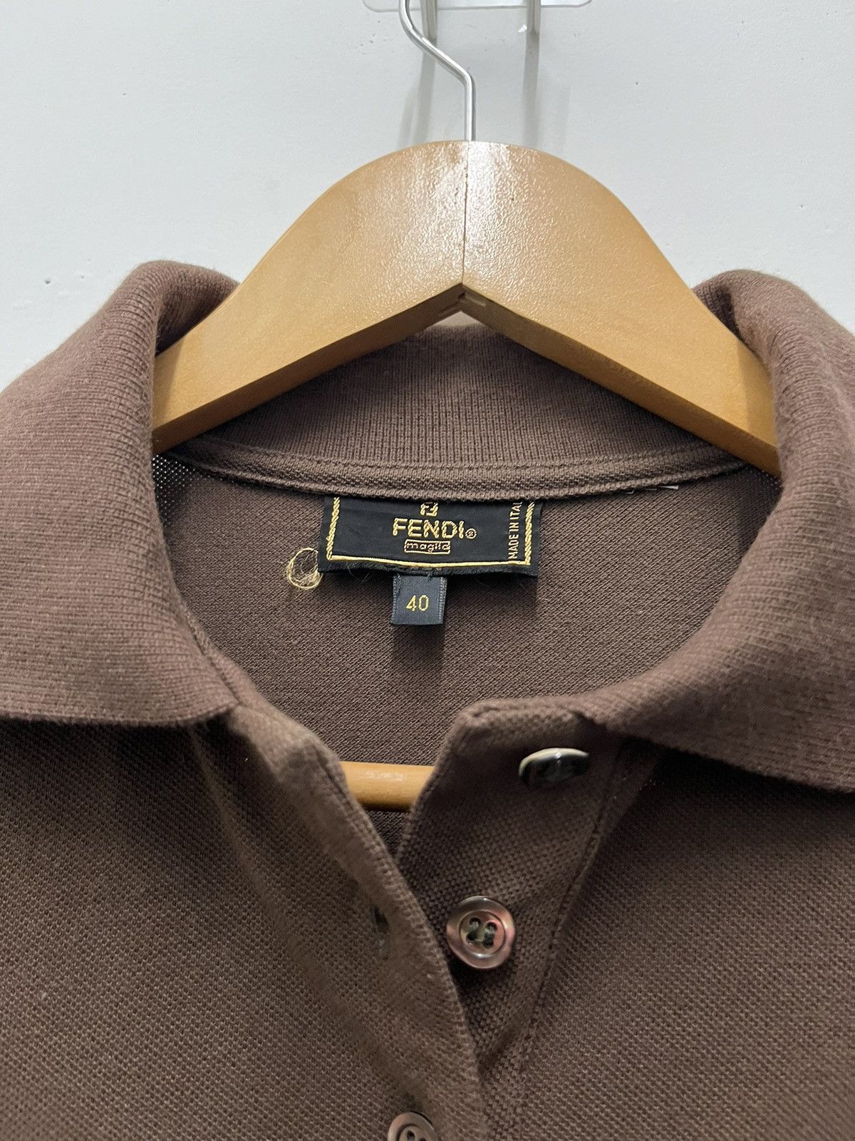 Fendi Vintage Fendi Polos Women Size S / US 4 / IT 40 - 7 Thumbnail