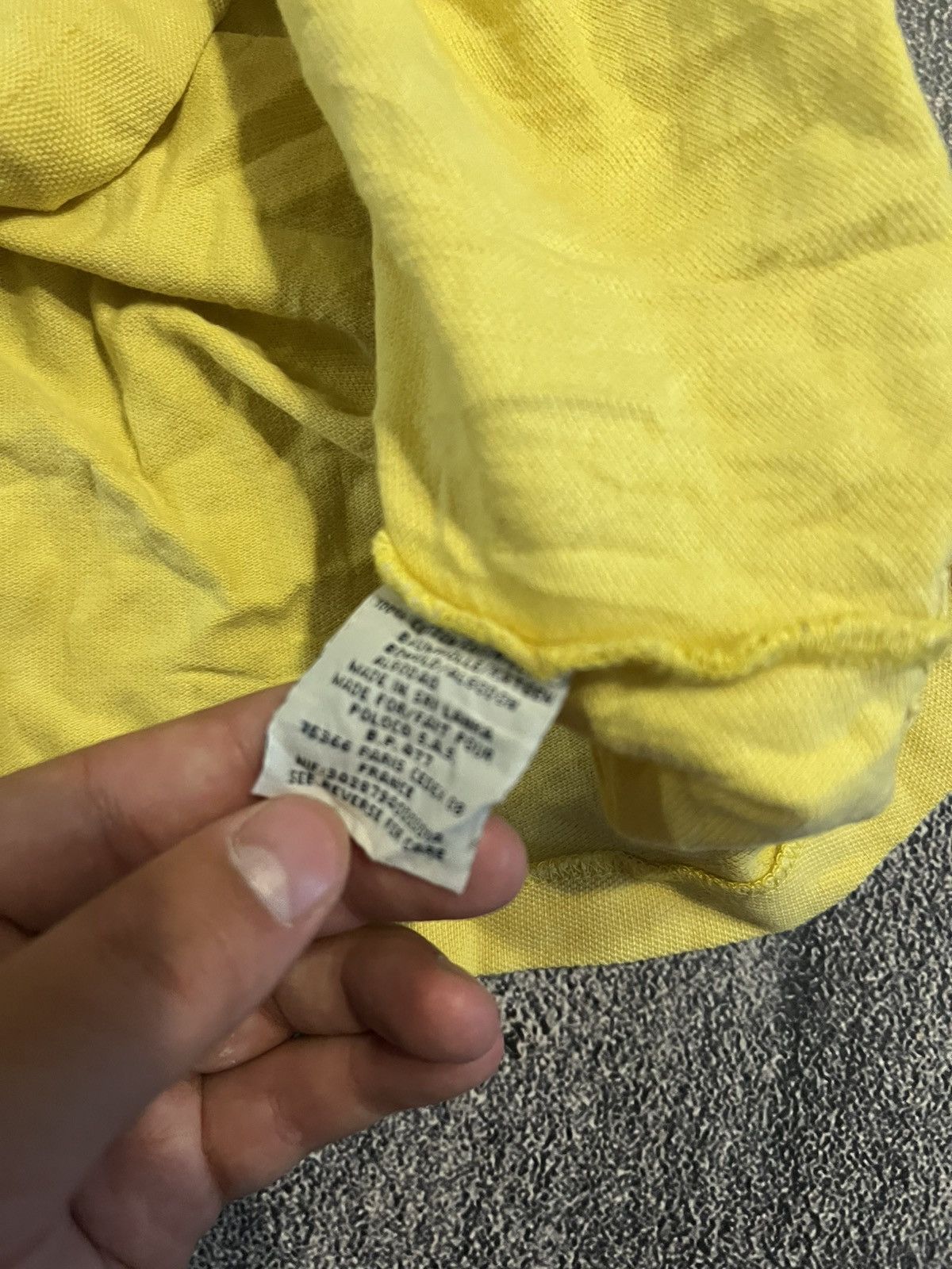 Polo Ralph Lauren CRAZY Vintage Yellow Y2K Polo Ralph Lauren With Fur L Size US L / EU 52-54 / 3 - 7 Thumbnail