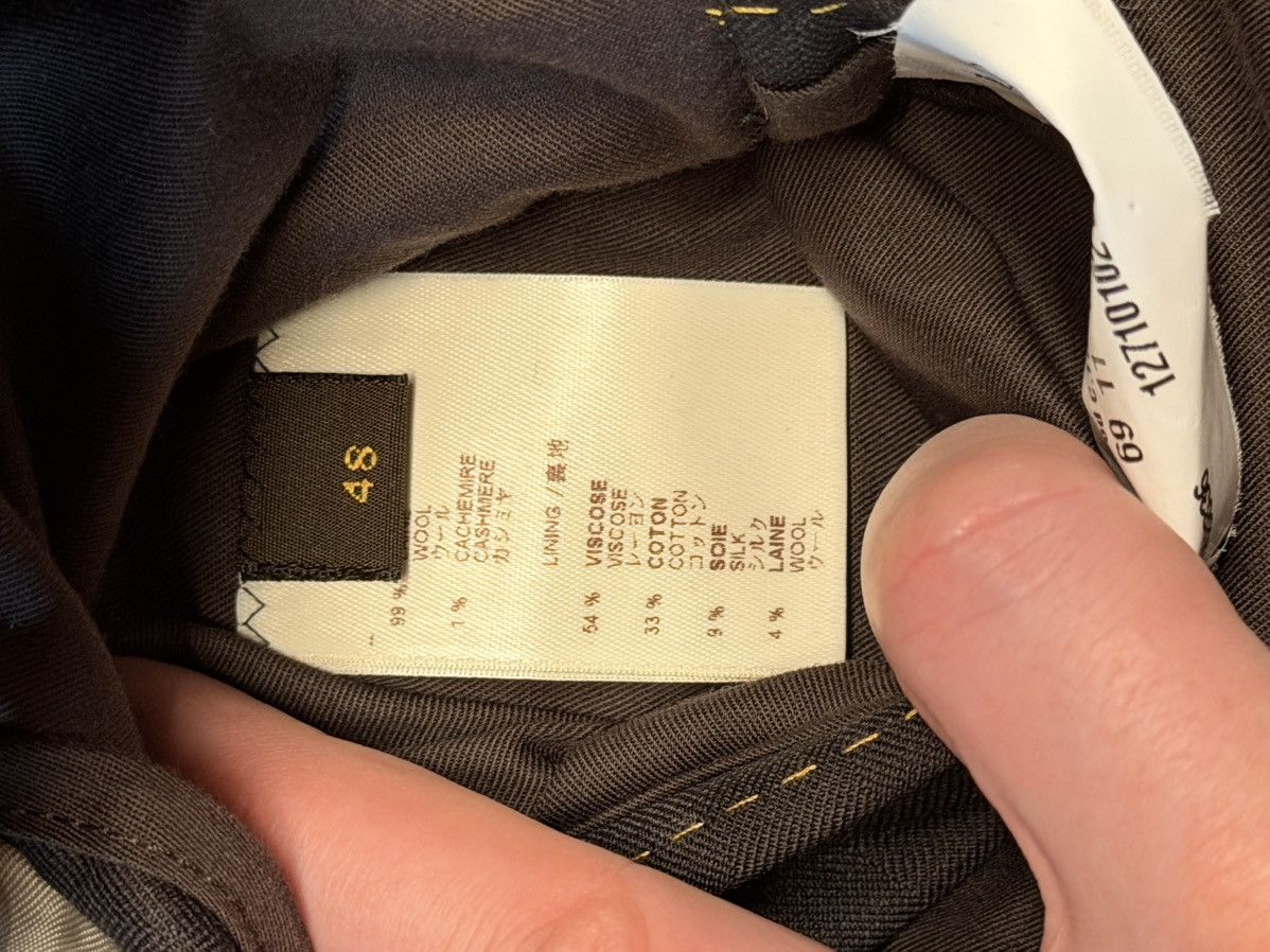 Louis Vuitton Louis Vuitton Single Breasted Chocolate Tuxedo Size 48R - 8 Thumbnail