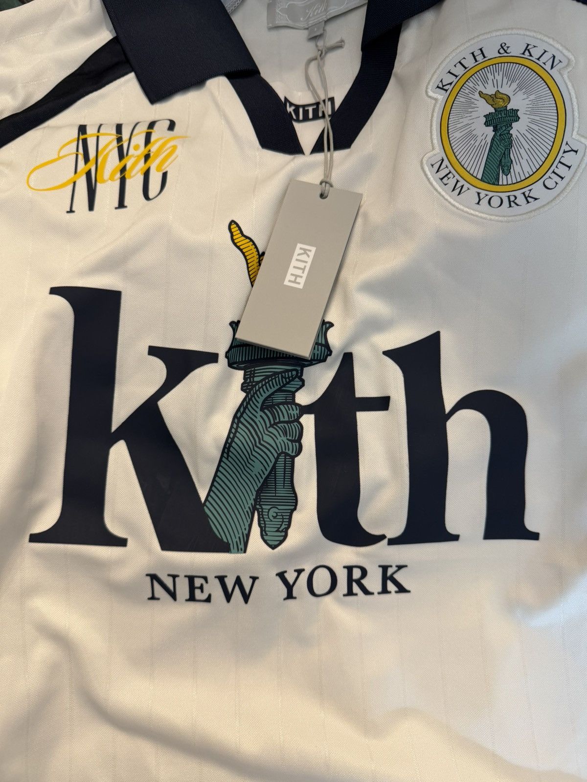 Kith Kith NY Edison Soccer Jersey top size large Size US L / EU 52-54 / 3 - 2 Thumbnail