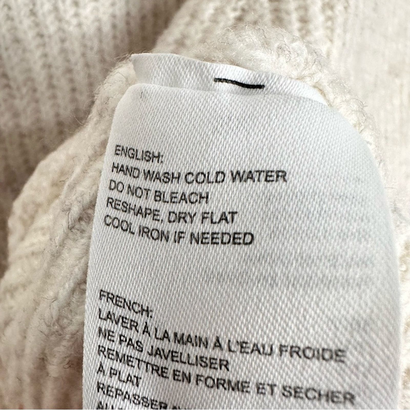 Other Sophie Rue Heathered Ivory Knit Henley Pullover Sweater XS Size XS / US 0-2 / IT 36-38 - 9 Thumbnail