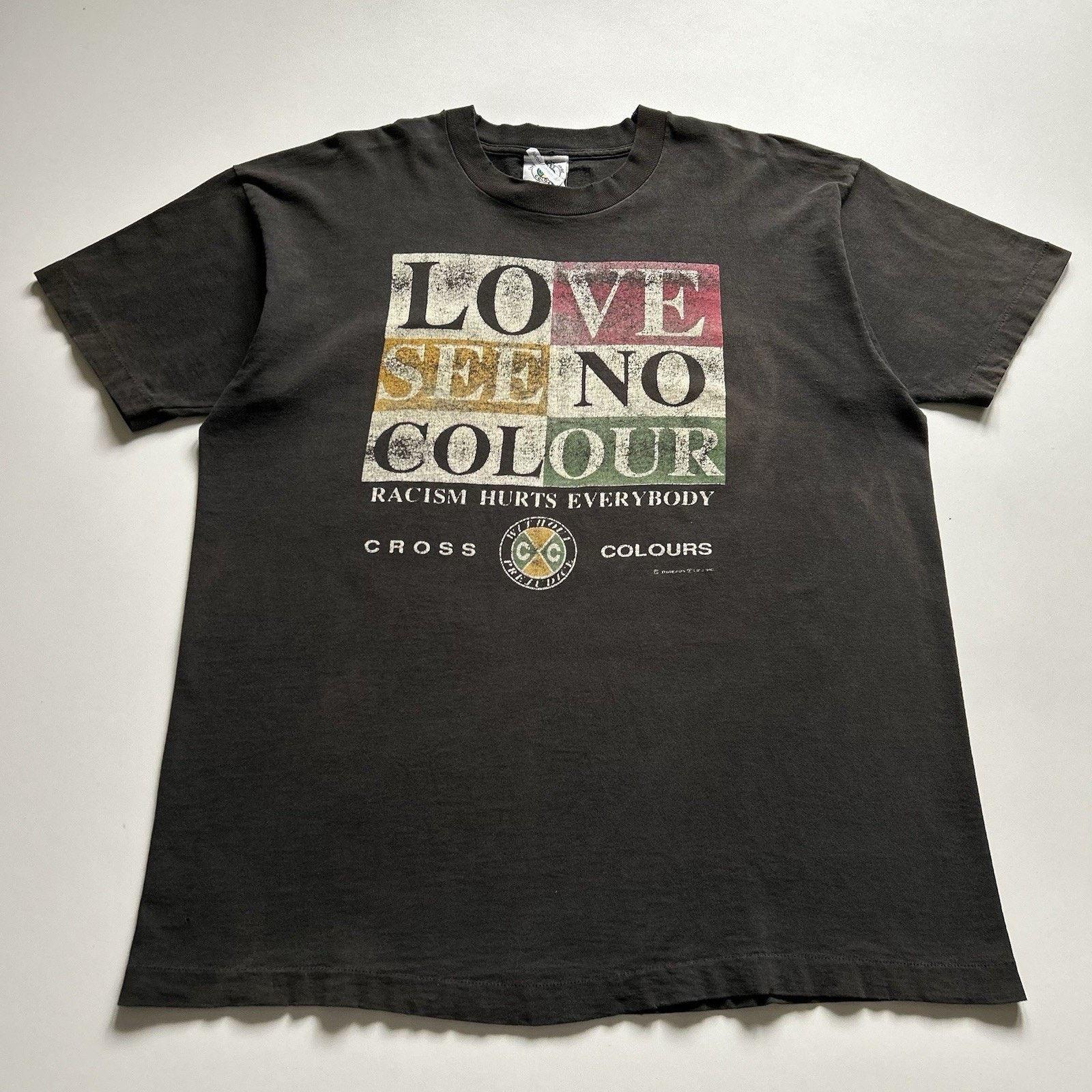 Cross Colours 90s TLC x Cross Colours t-shirt | Grailed