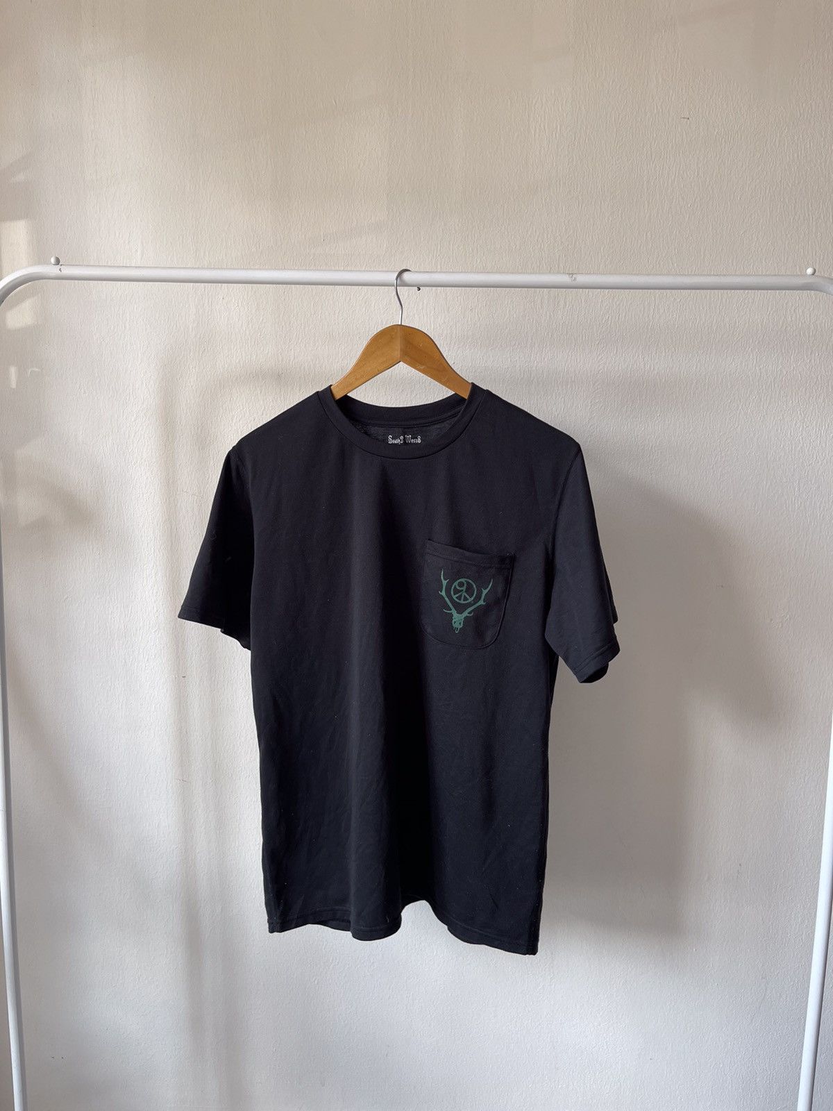 Needles × Nepenthes × South2 West8 South2 West8 Green Circle Horn Jersey Tee Size US M / EU 48-50 / 2 - 4 Thumbnail