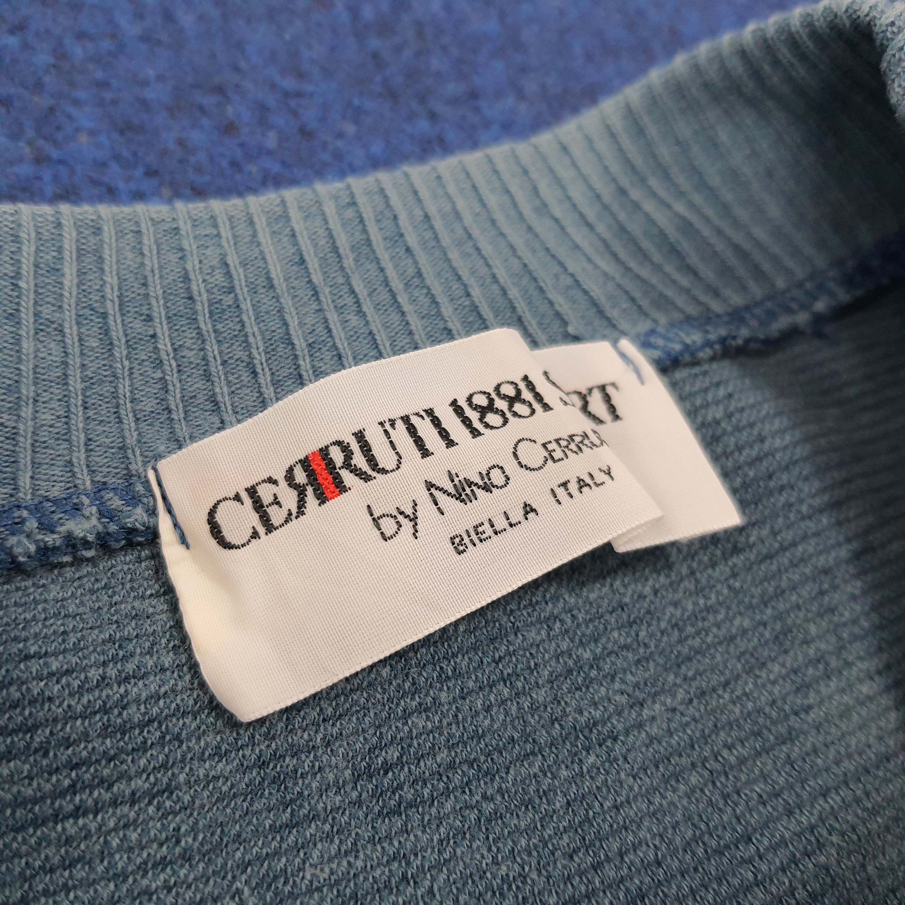 Cerruti 1881 Vintage Cerruti 1881 Sports Nino Cerruti Sweatshirt C269N7 Size S / US 4 / IT 40 - 5 Thumbnail