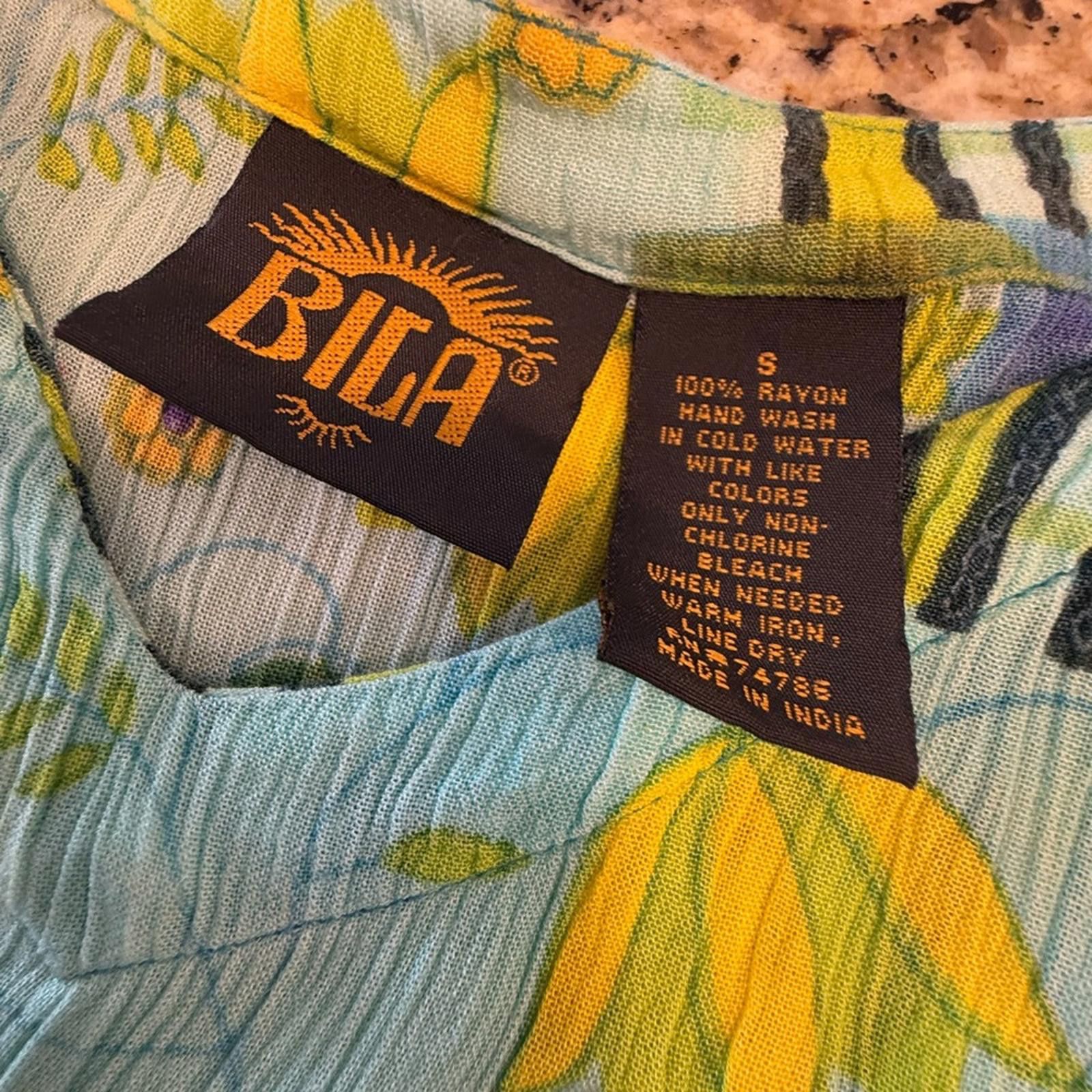 New Balance Bila boho floral patchwork maxi sundress pockets SZ SM Size S / US 4 / IT 40 - 8 Thumbnail