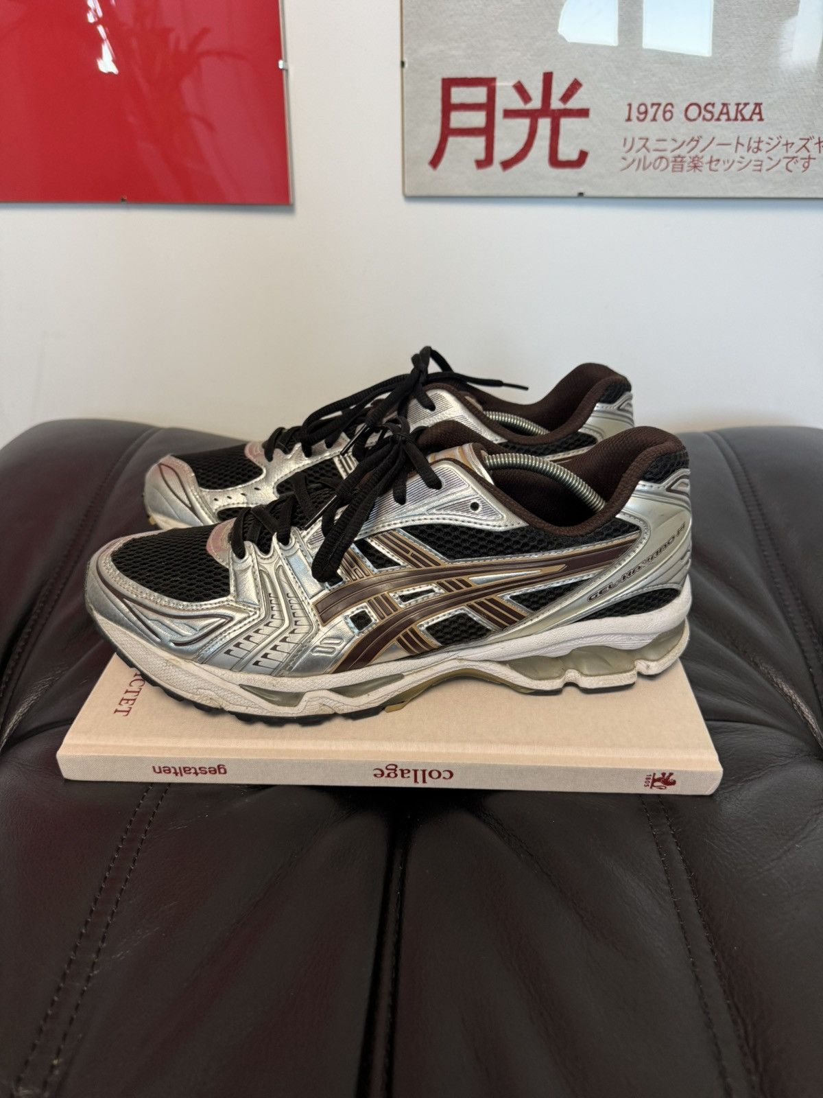 Asics ASICS gel kayano 14 low sneakers silver brown black hype Size US 10.5 / EU 43-44 - 5 Thumbnail