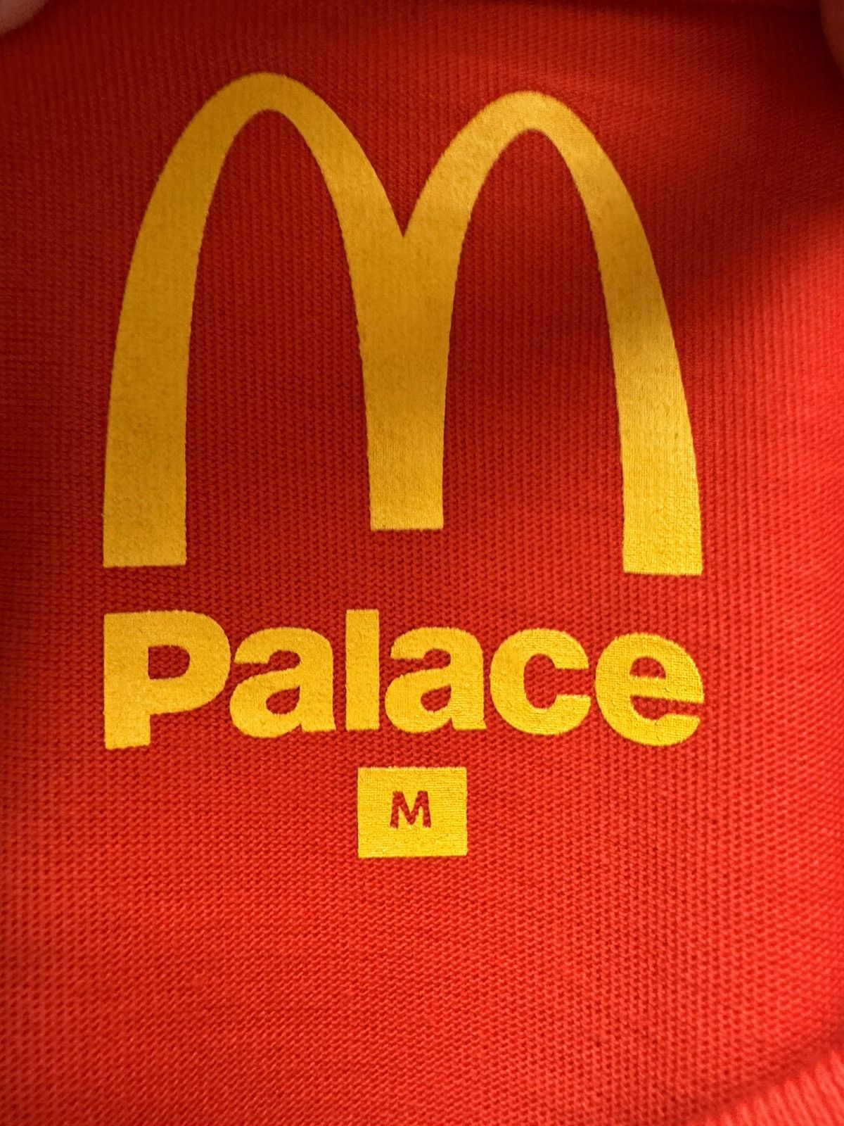 Palace Palace mcdonalds red logo tee Size US M / EU 48-50 / 2 - 3 Thumbnail