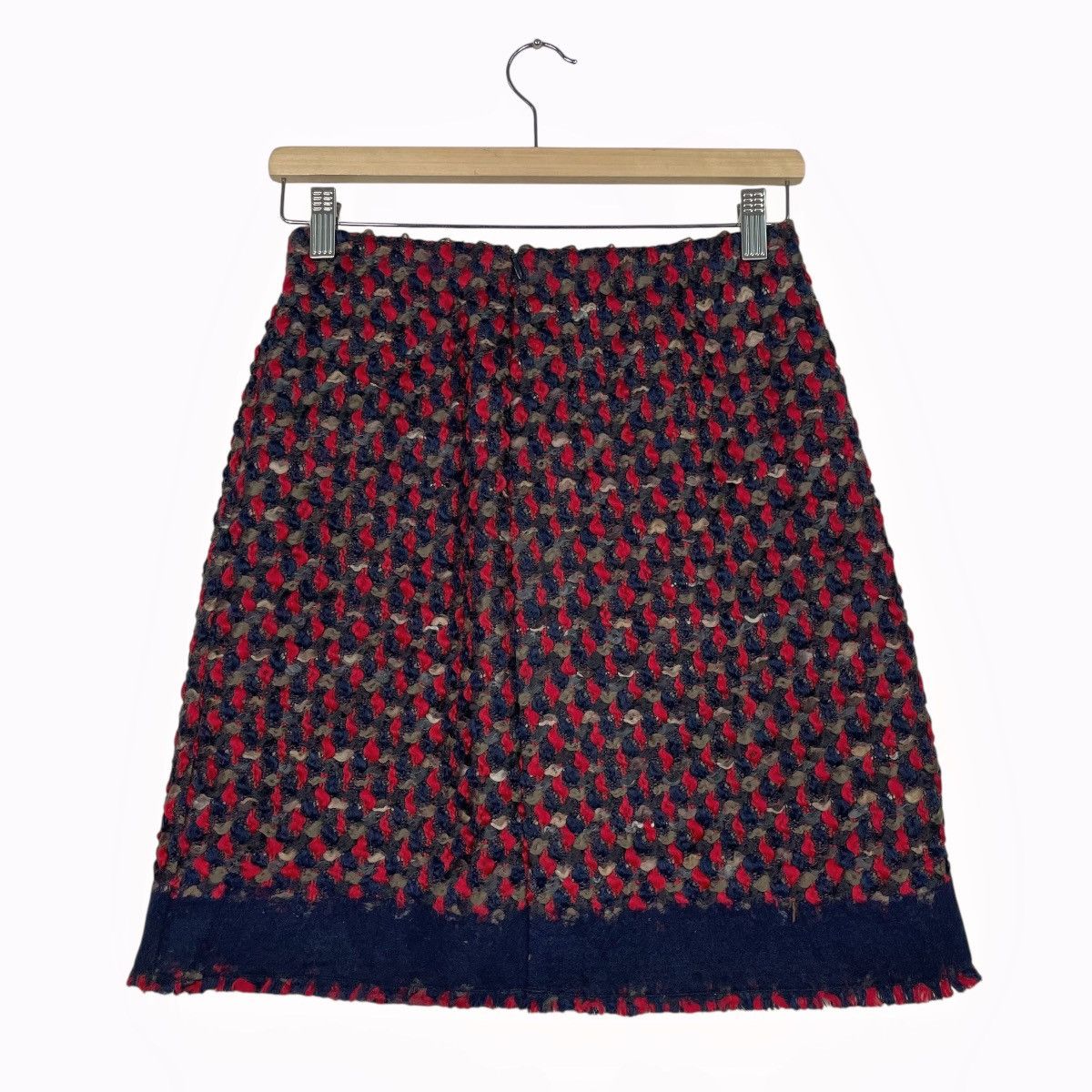 Prada Prada Milano Tweed Mini Skirt Size 25" / US 0 / IT 36 - 7 Thumbnail
