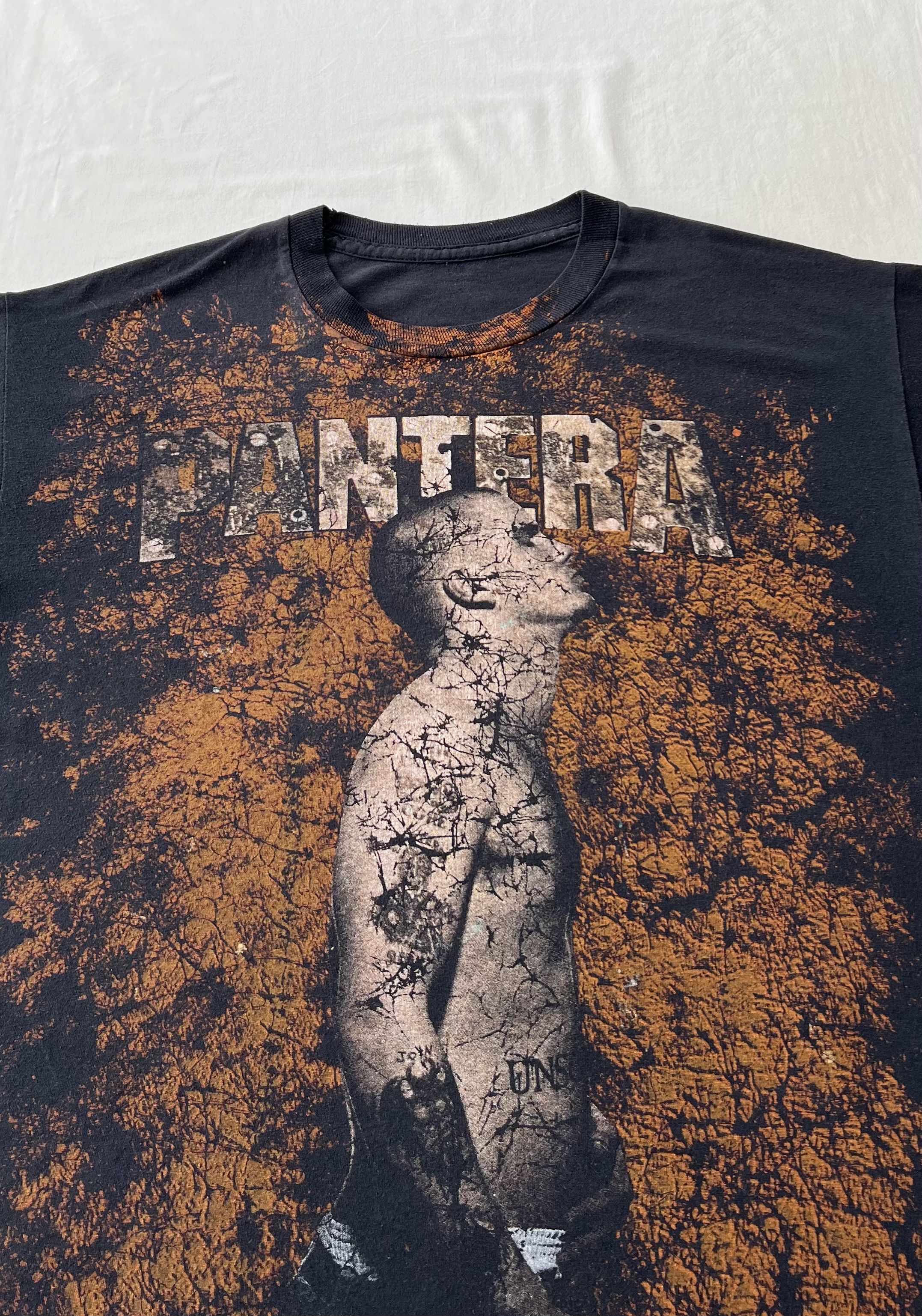 Band Tees Vintage 90s Pantera Far Beyond Driven Black T-shirt Size US L / EU 52-54 / 3 - 6 Thumbnail