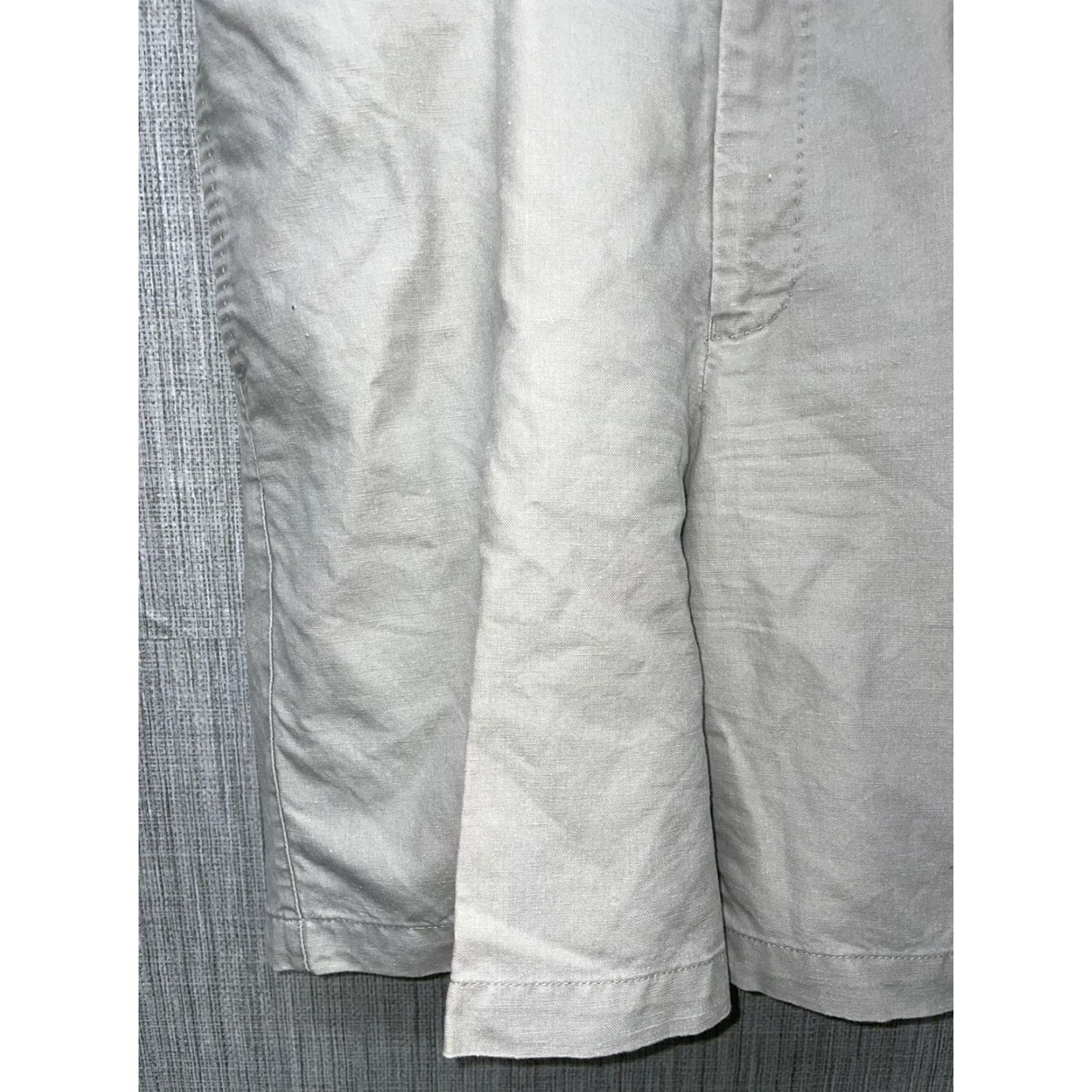 Peter Millar Peter Millar Linen Blend Beige Chino Shorts Mens Size 35 Size US 35 - 3 Thumbnail