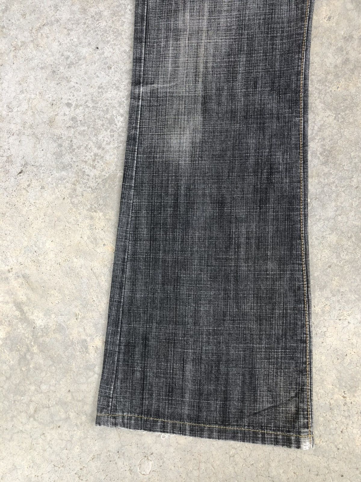 If Six Was Nine Edwin Flare Jeans Distressed Jeans Loose Size US 31 - 6 Thumbnail